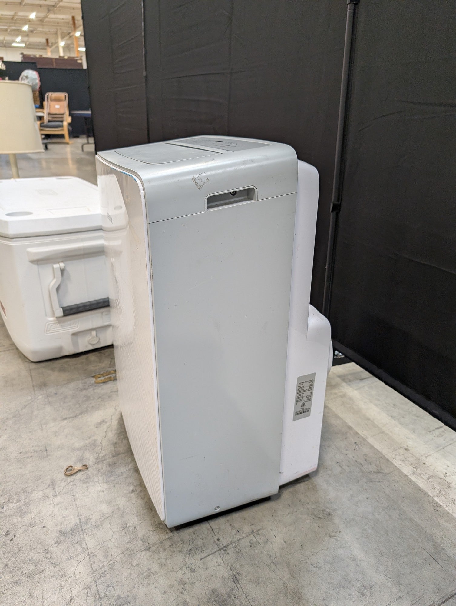 DELLA White Portable Air Conditioner with 8000 BTU Cooling