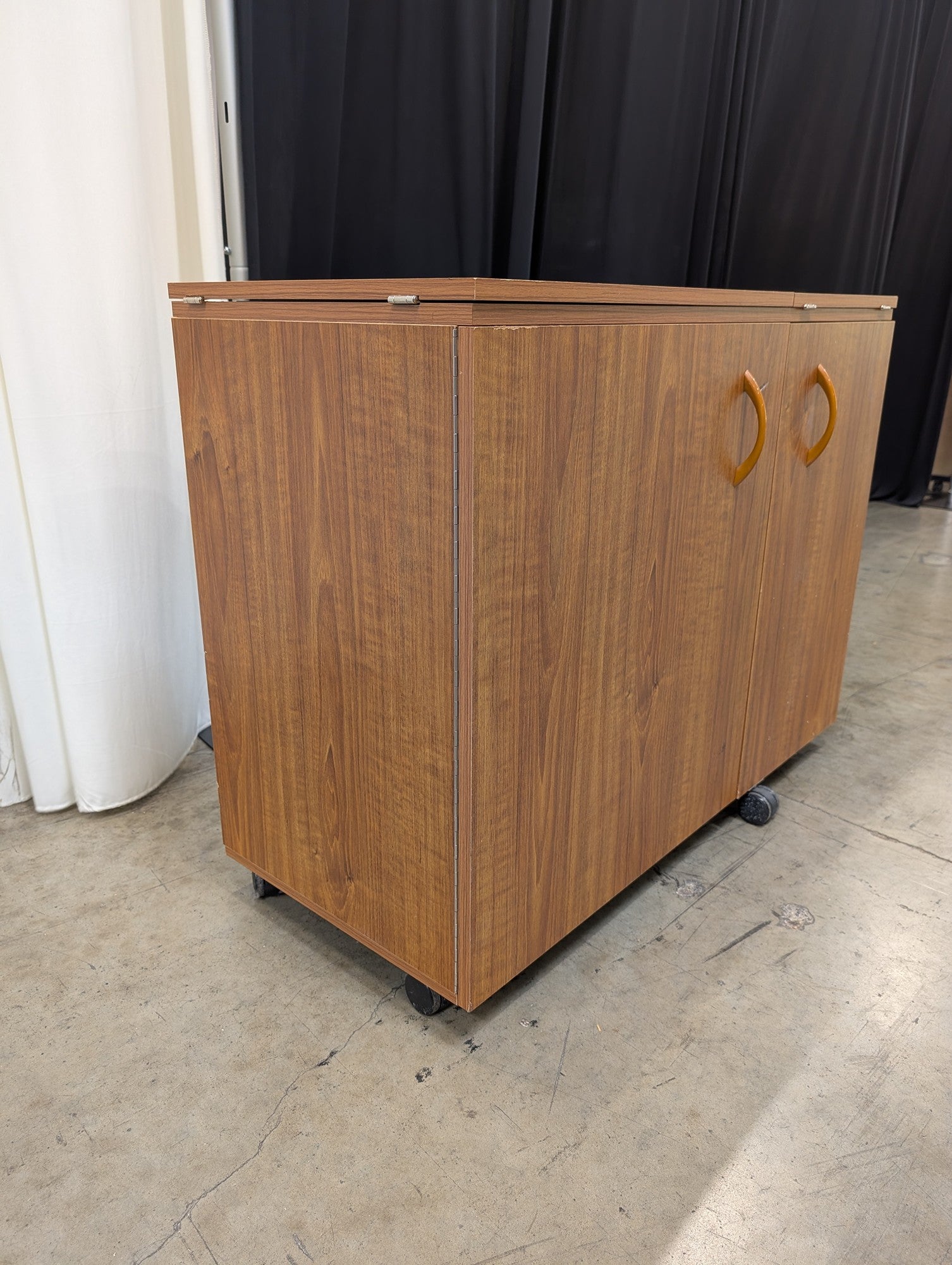 Koala Cabinets Rolling Sewing Desk with Storage