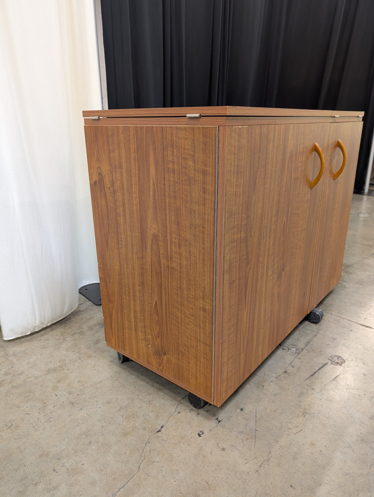 Koala Cabinets Rolling Sewing Desk with Storage