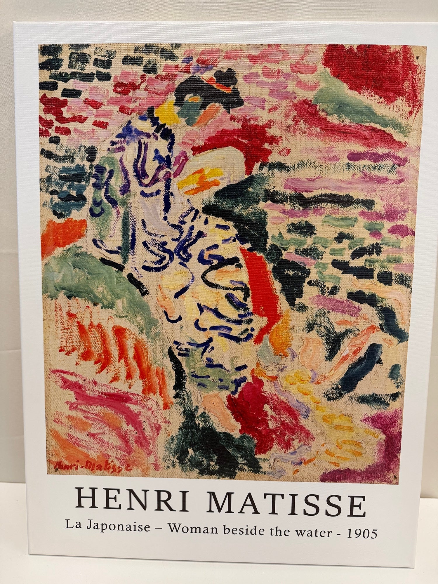 Henri Matisse La Japonaise Canvas Print | Women Beside the Water