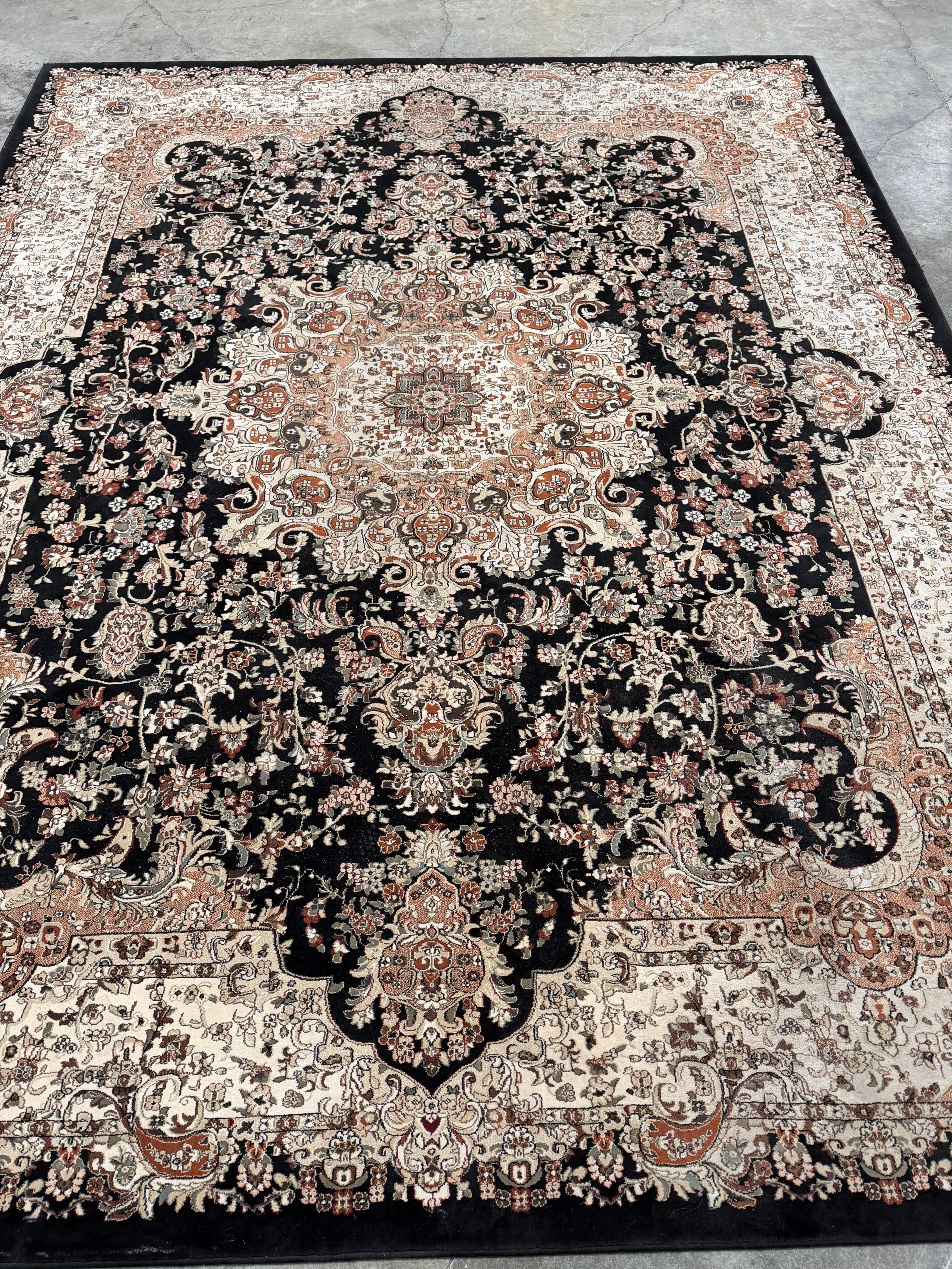 Thomasville Timeless Classic Black Oriental 8 x 10 Area Rug