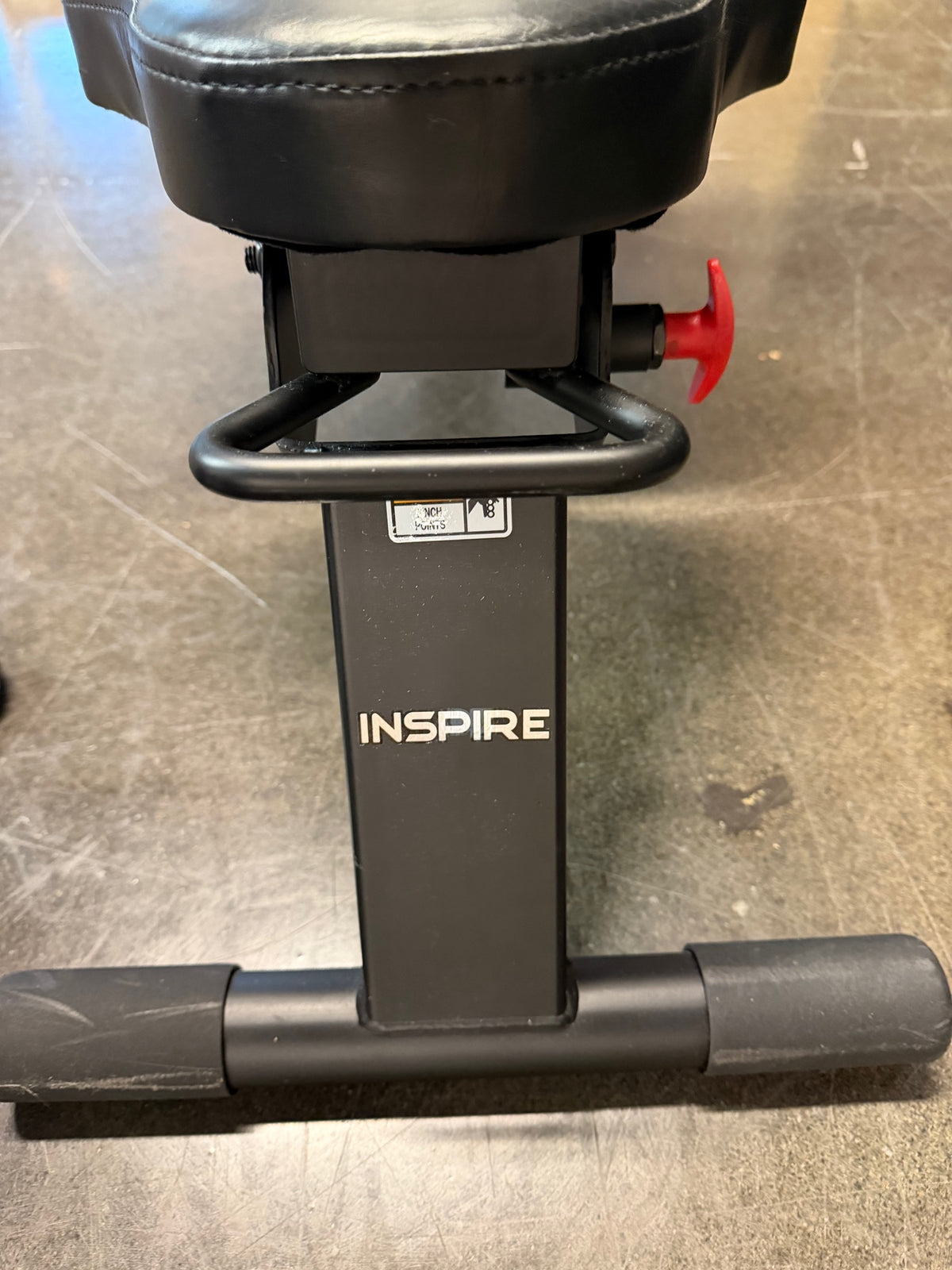 Inspire Fitness Adjustable Black Weight Bench