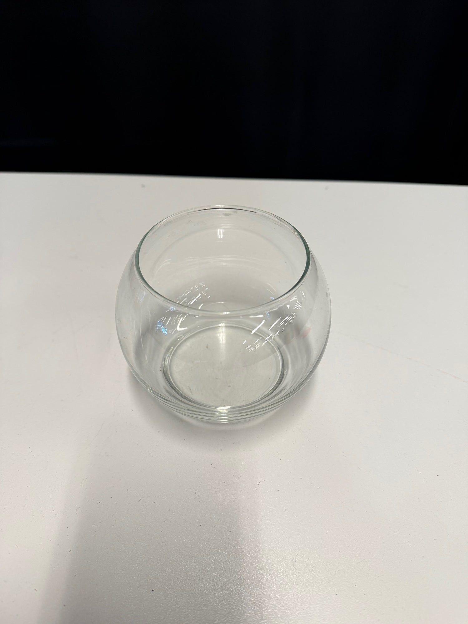 Small Clear Glass Fishbowl