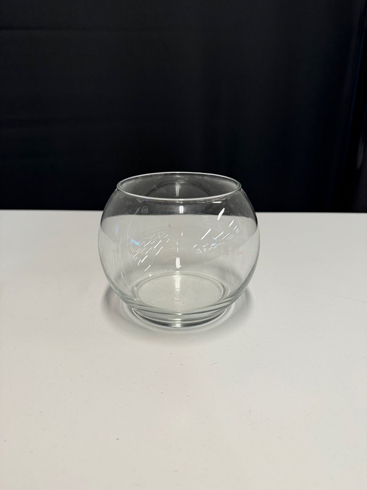 Small Clear Glass Fishbowl