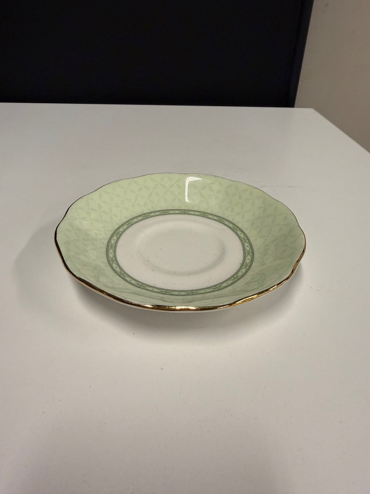 Royal Albert Hartington Light Green Bone China Saucer