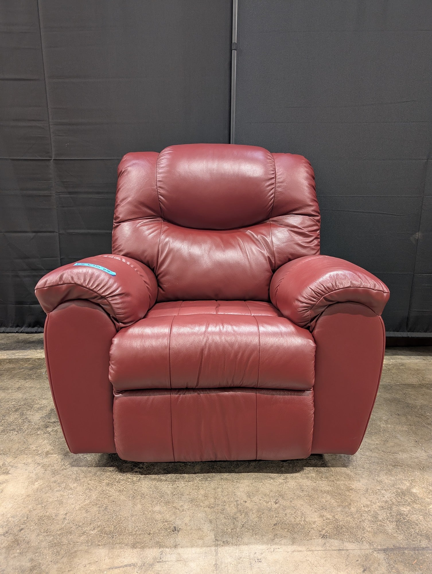 Palliser Russet Leather Wall Hugger Recliner