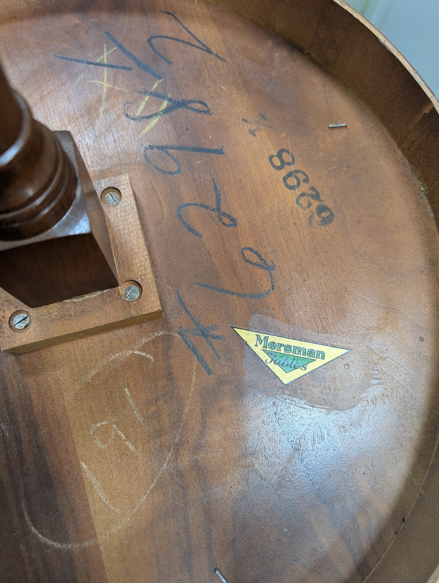 Mersman Round End Table in Wood