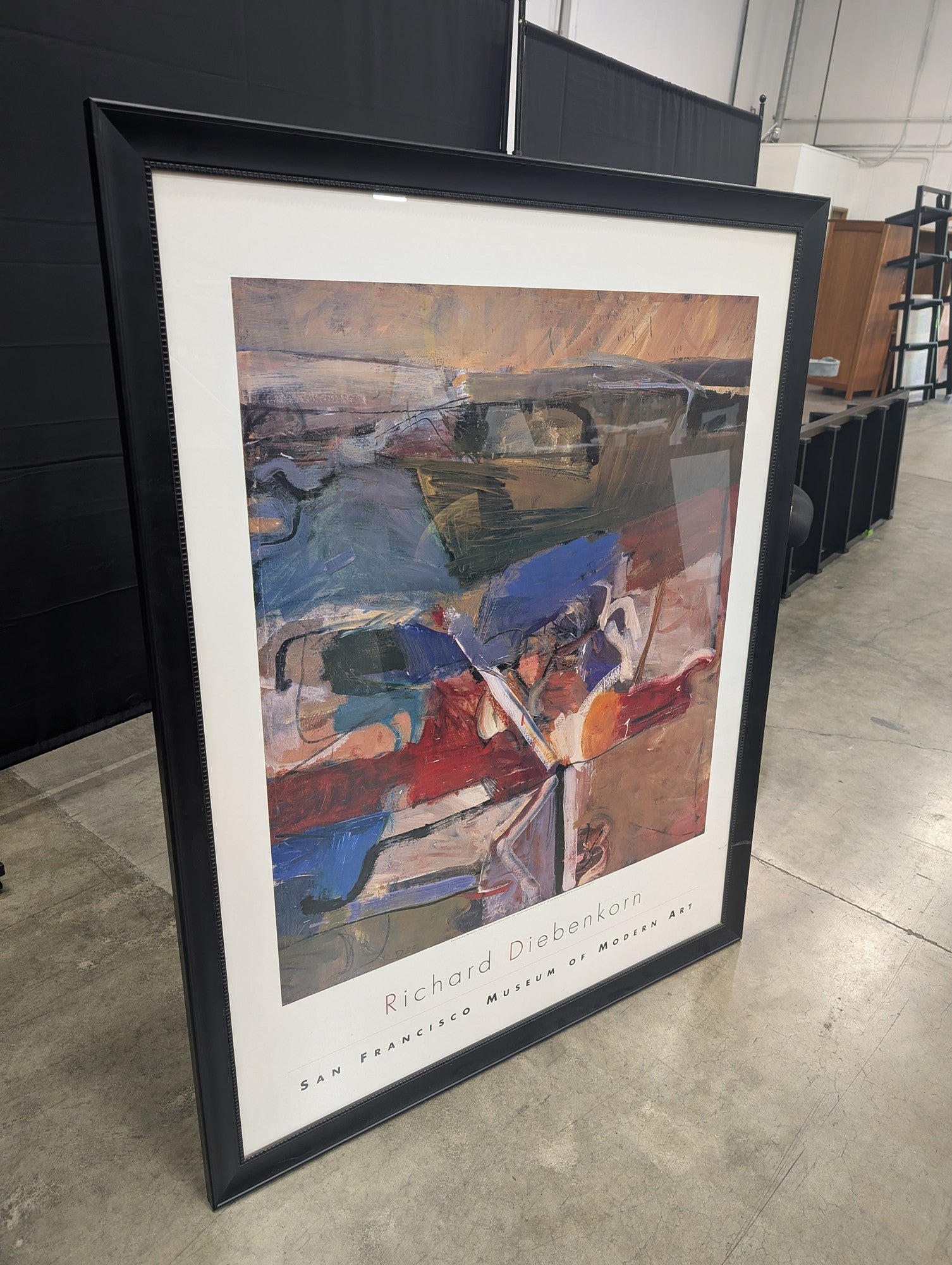 Richard Diebenkorn Abstract Framed Print