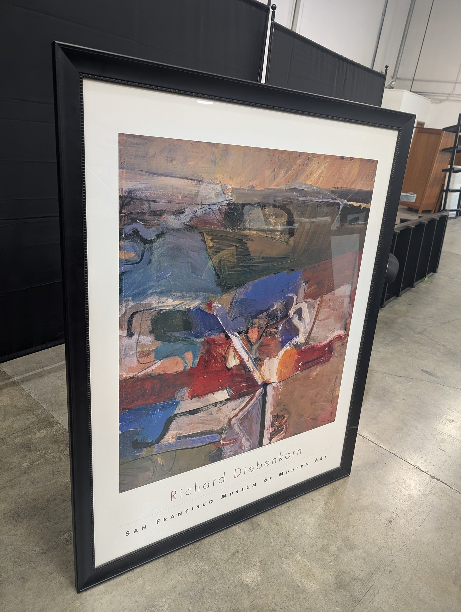Richard Diebenkorn Abstract Framed Print