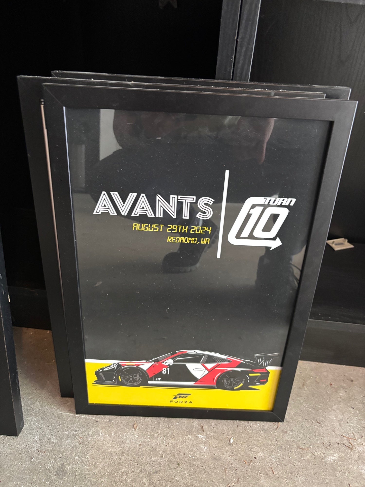 Forza Avants Promotional Framed Poster in Black Frame