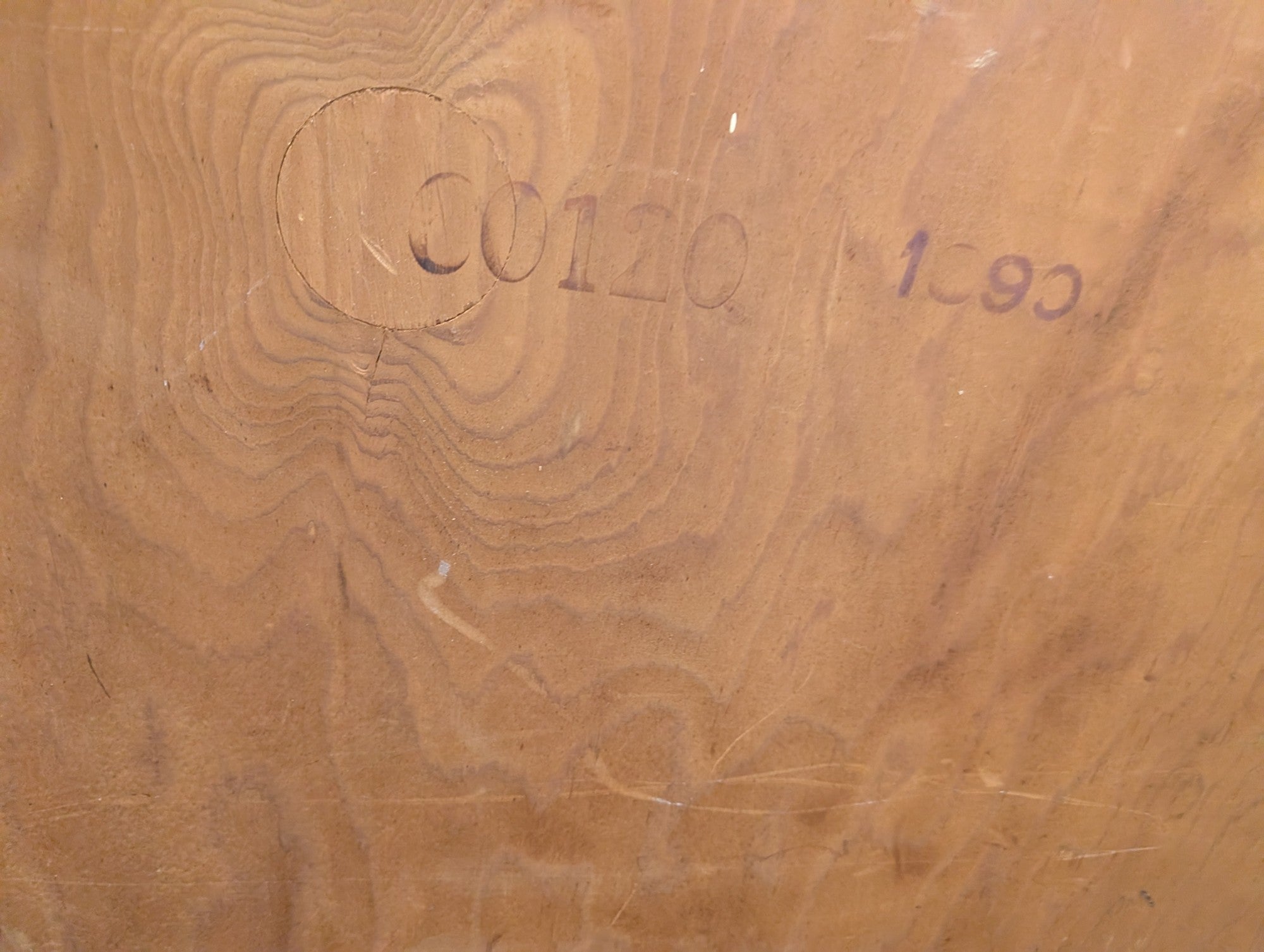 Harmony House Mid-Century Eight-Drawer Dresser in Wood
