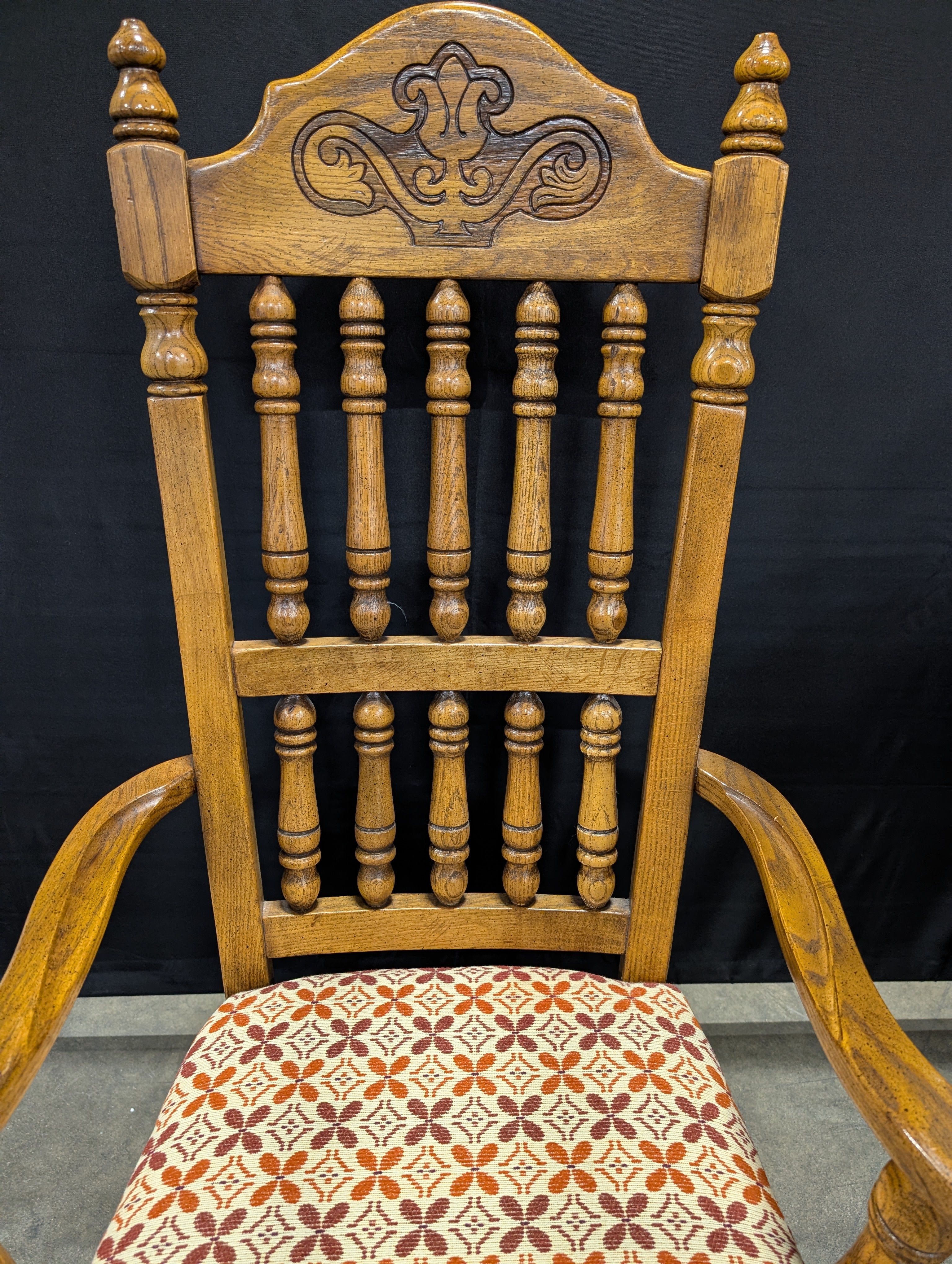 American Drew Oak Dining Room Chairs Dining Set