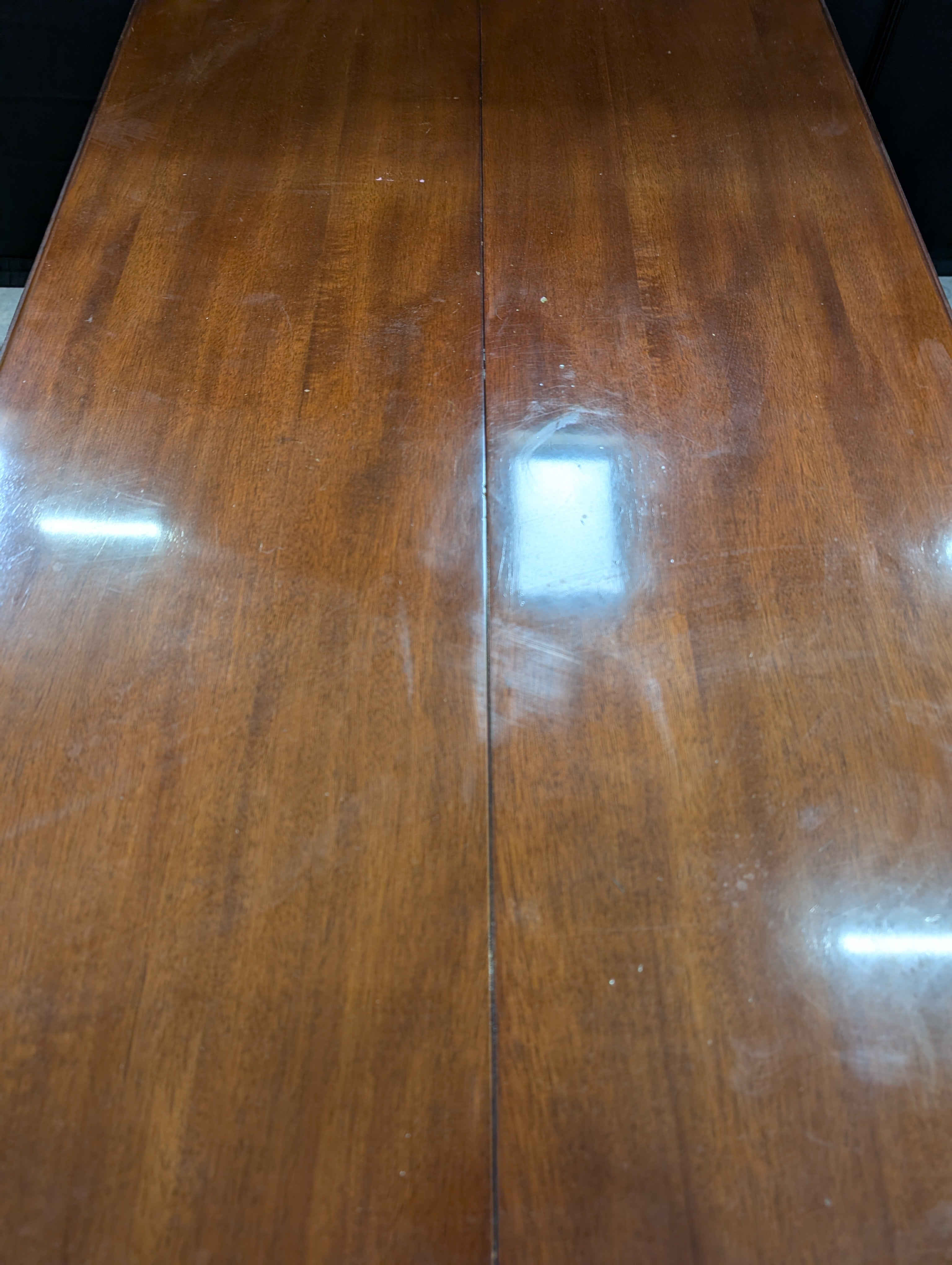 Classic Brown Wood Drop-Leaf Dining Table