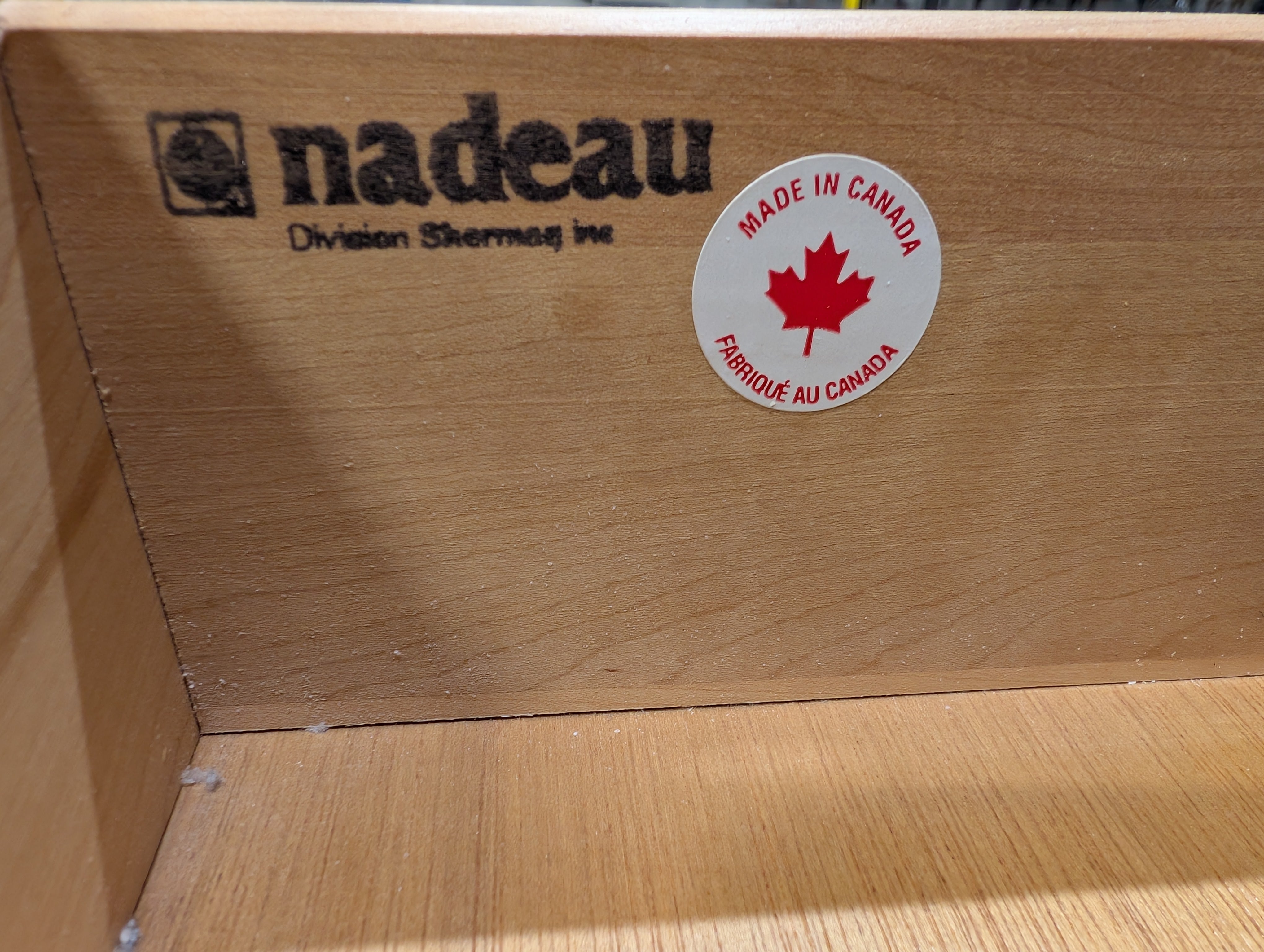 Spacious Cherry Finish Wood Double Dresser with 12 Drawers