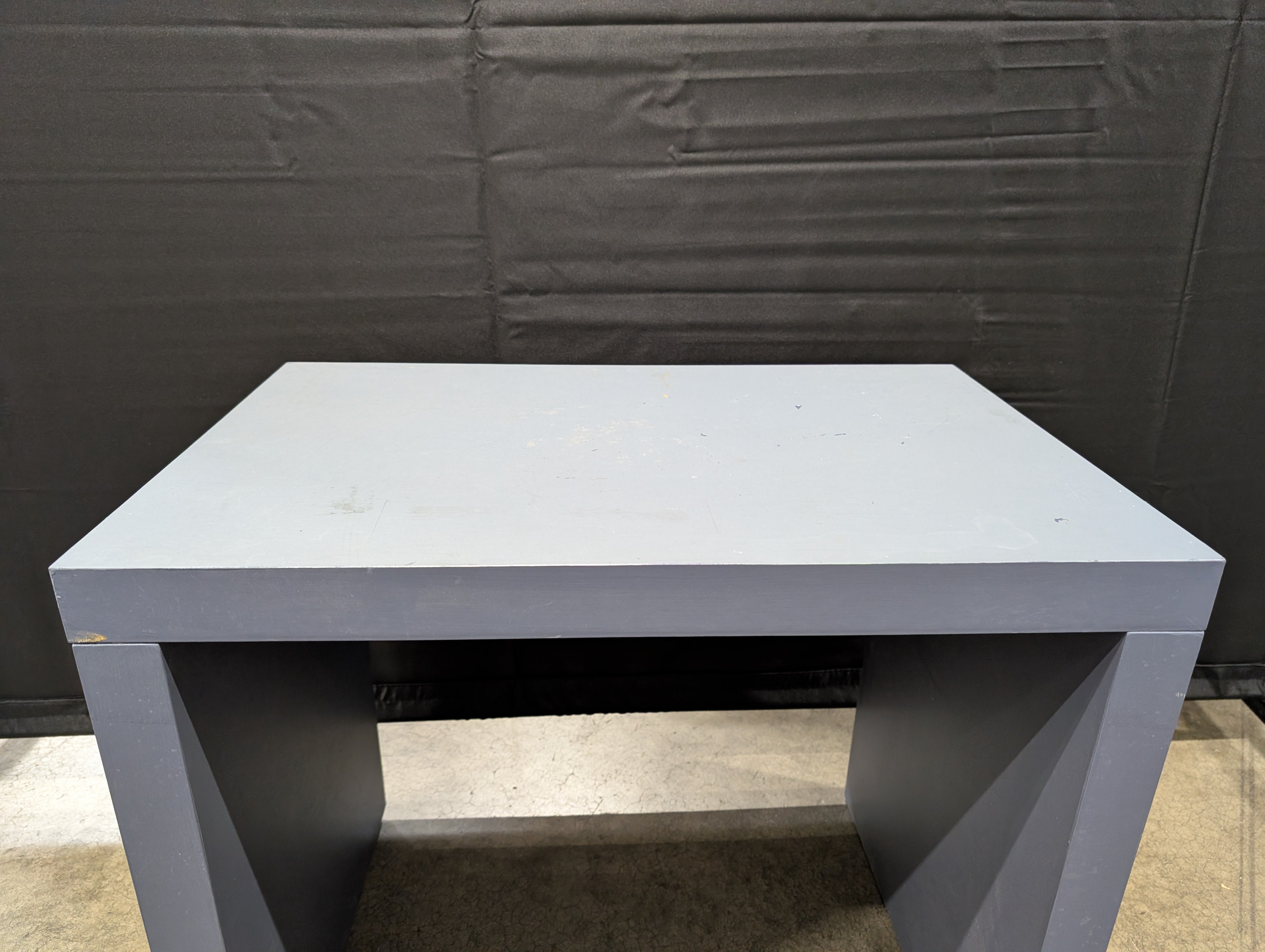 Grey Rectangular Side Table