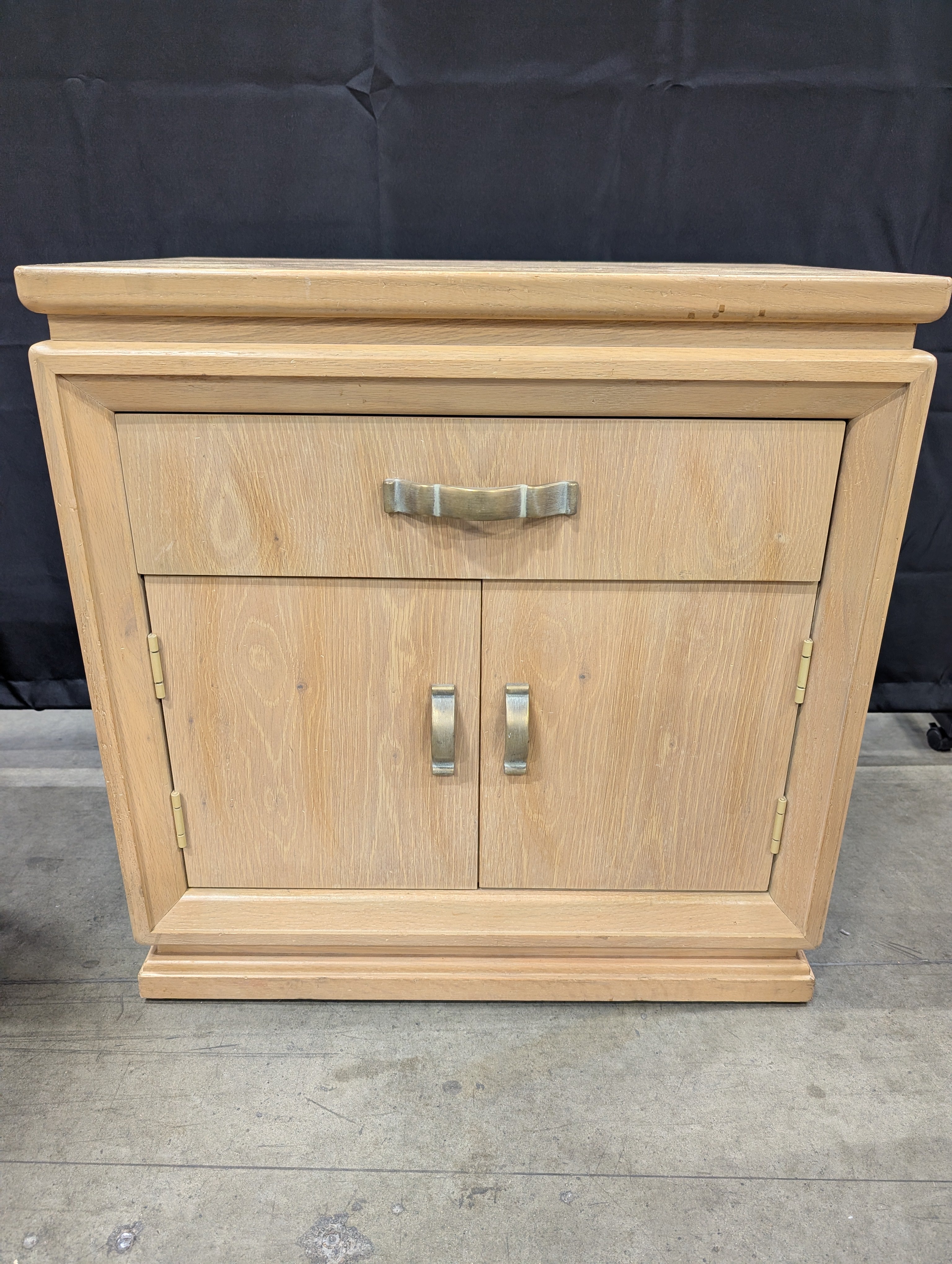 Natural Wood Thomasville Bedside Table