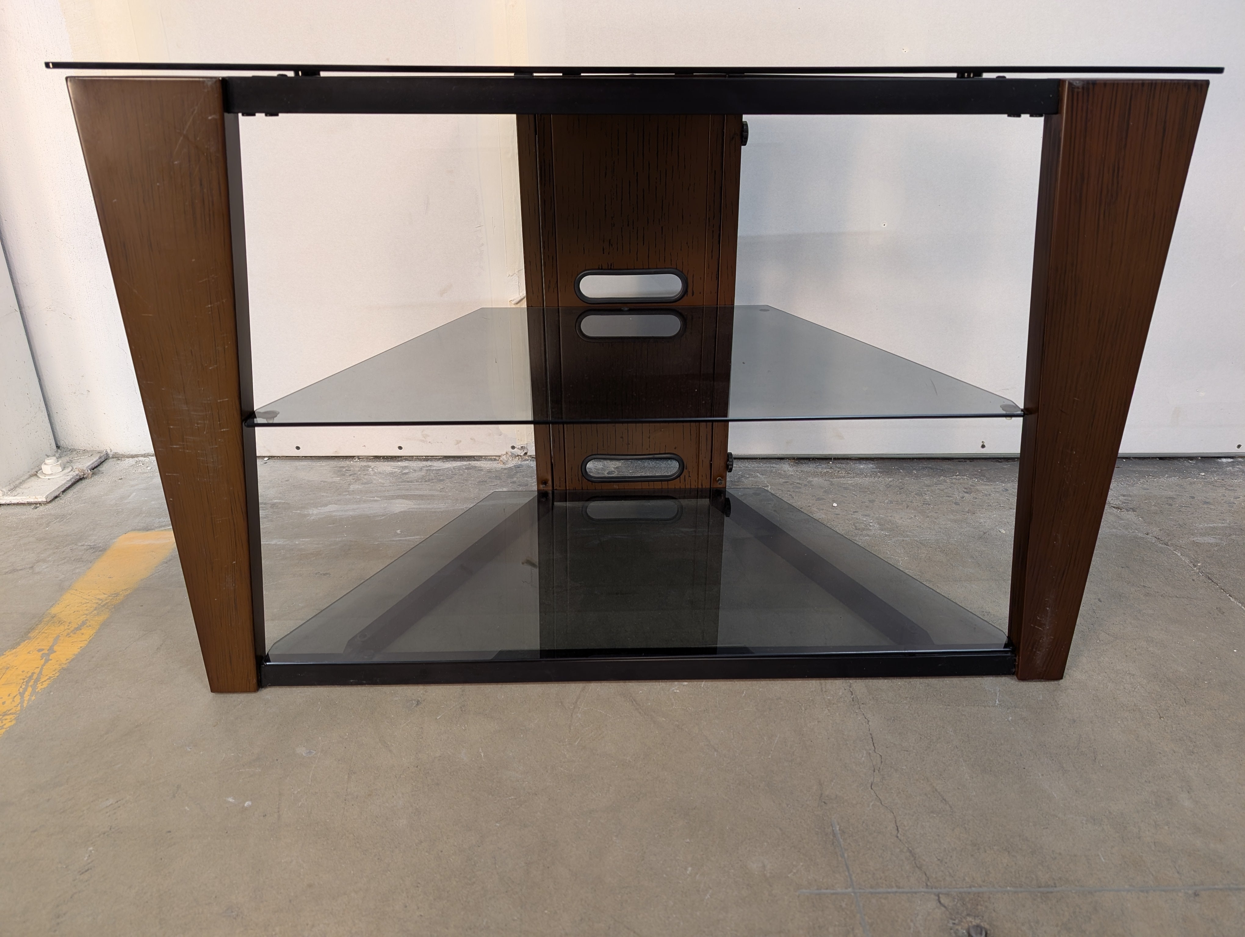 Black Flat-Panel Television Stand