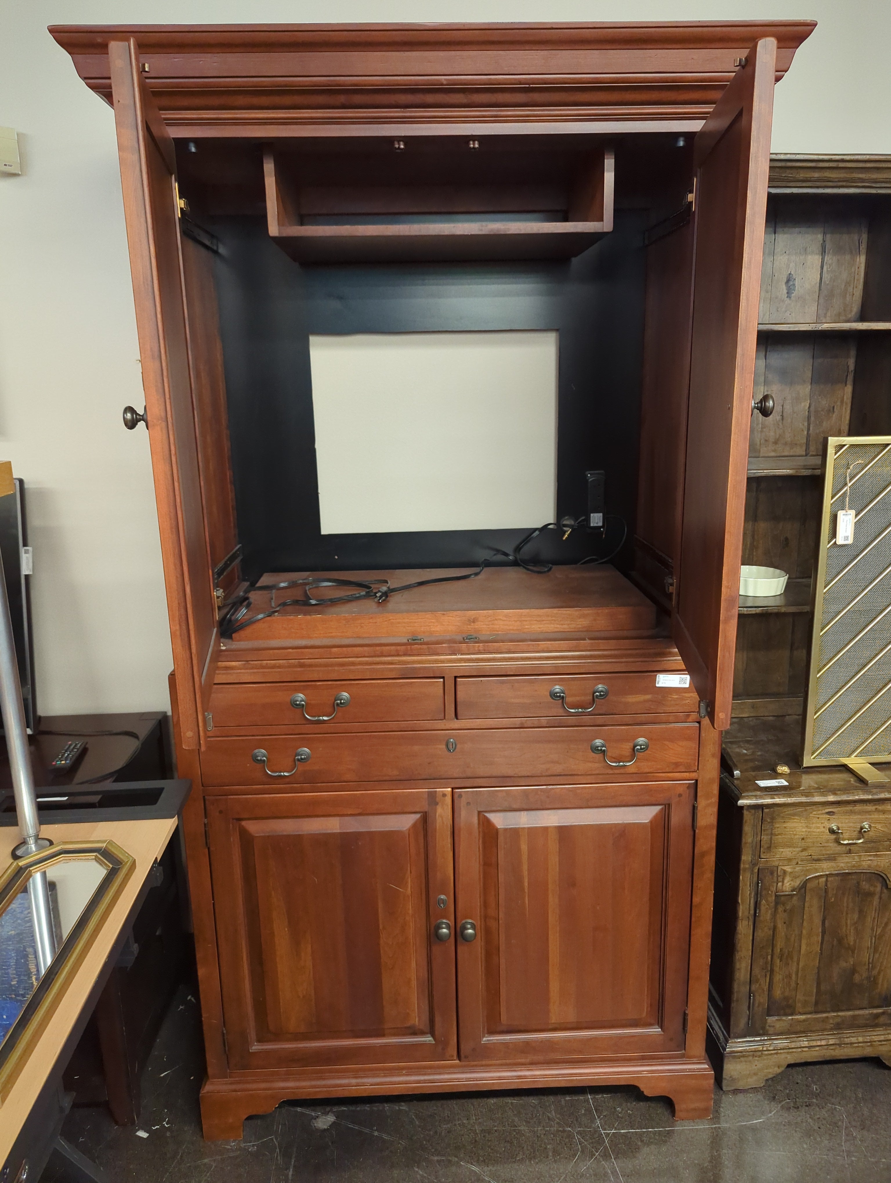 Tall Narrow China Cabinet