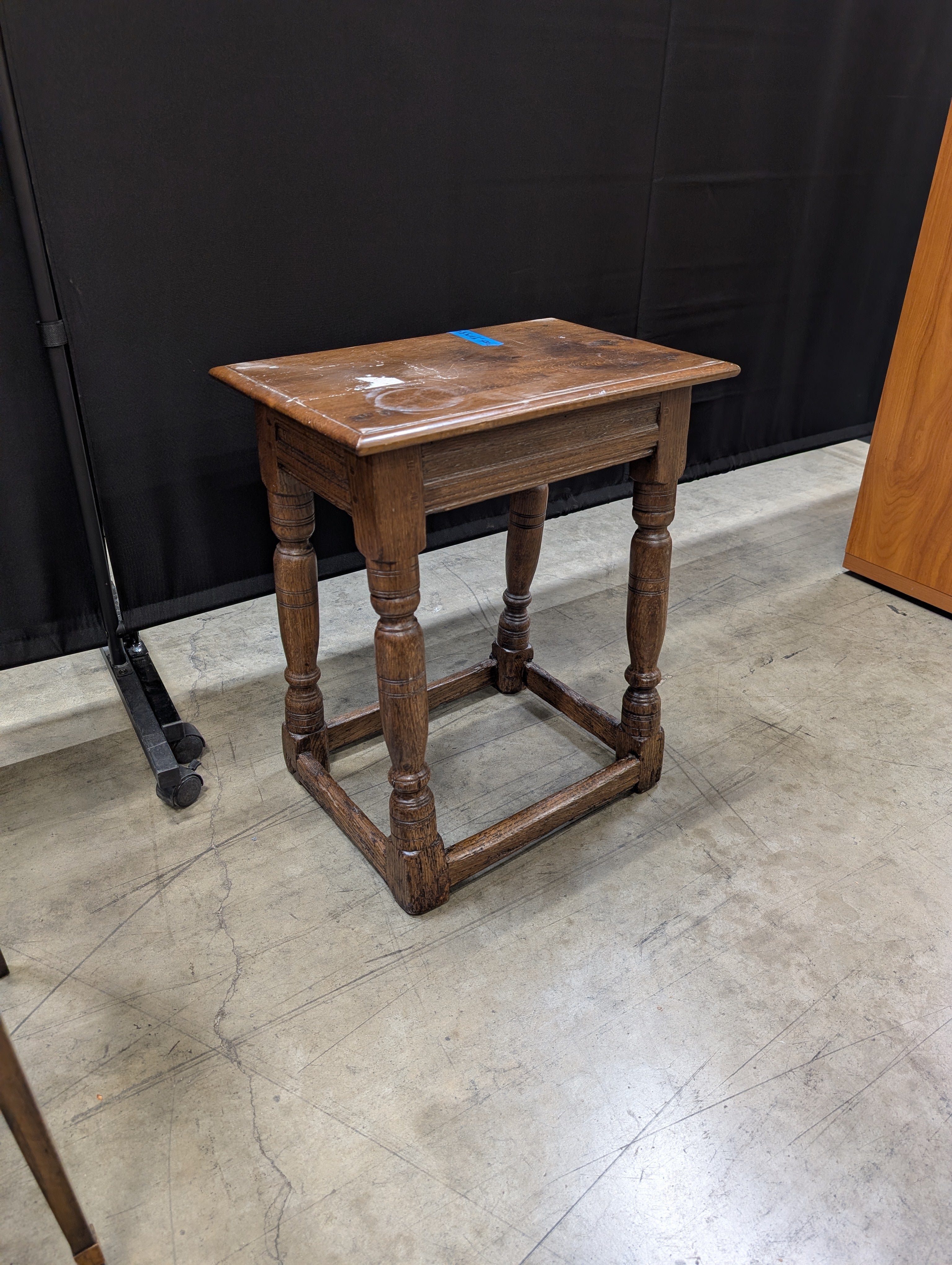 Classic Dark Wood Side Table