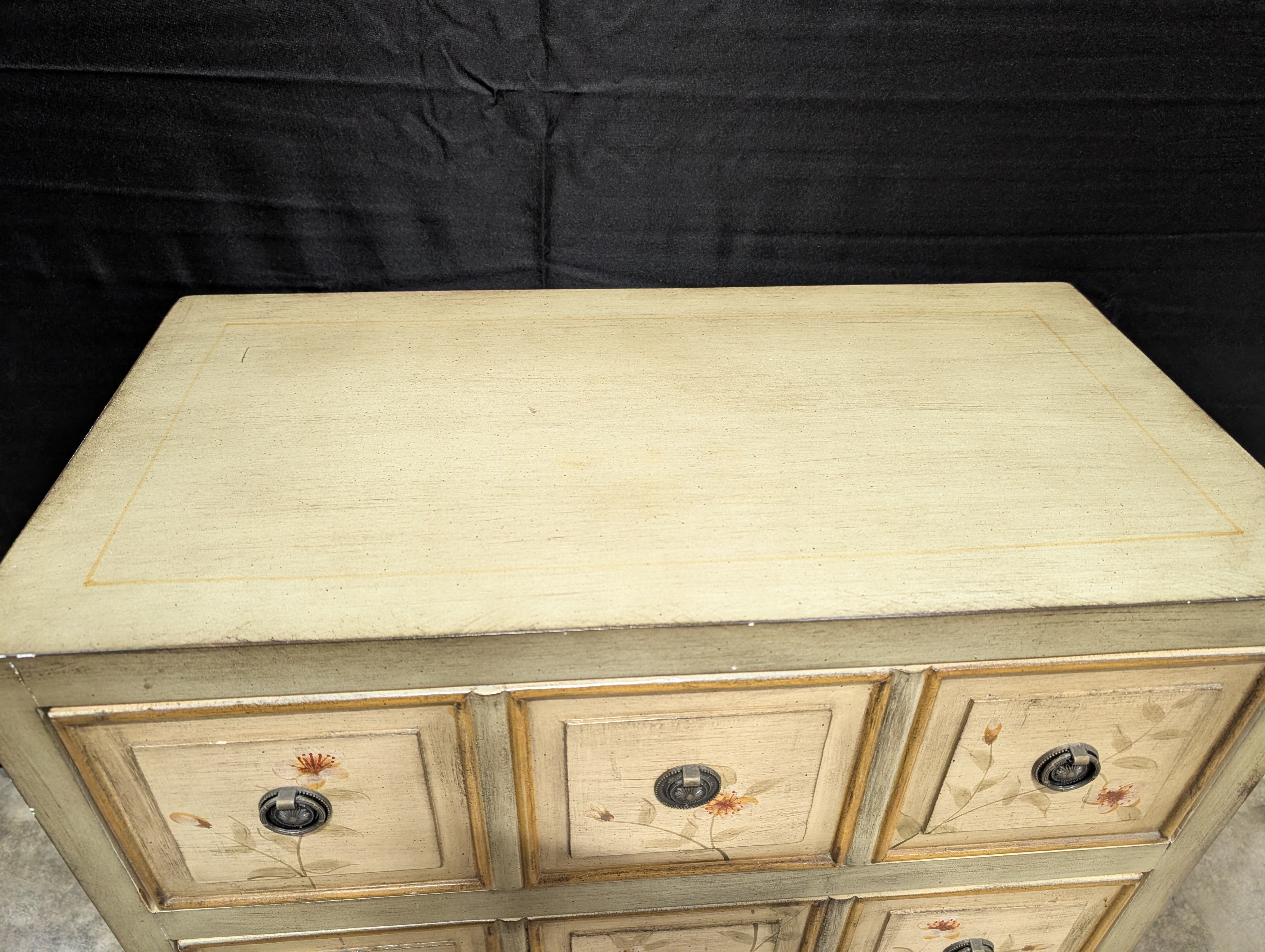 Apothecary Style Three Drawer Accent Chest