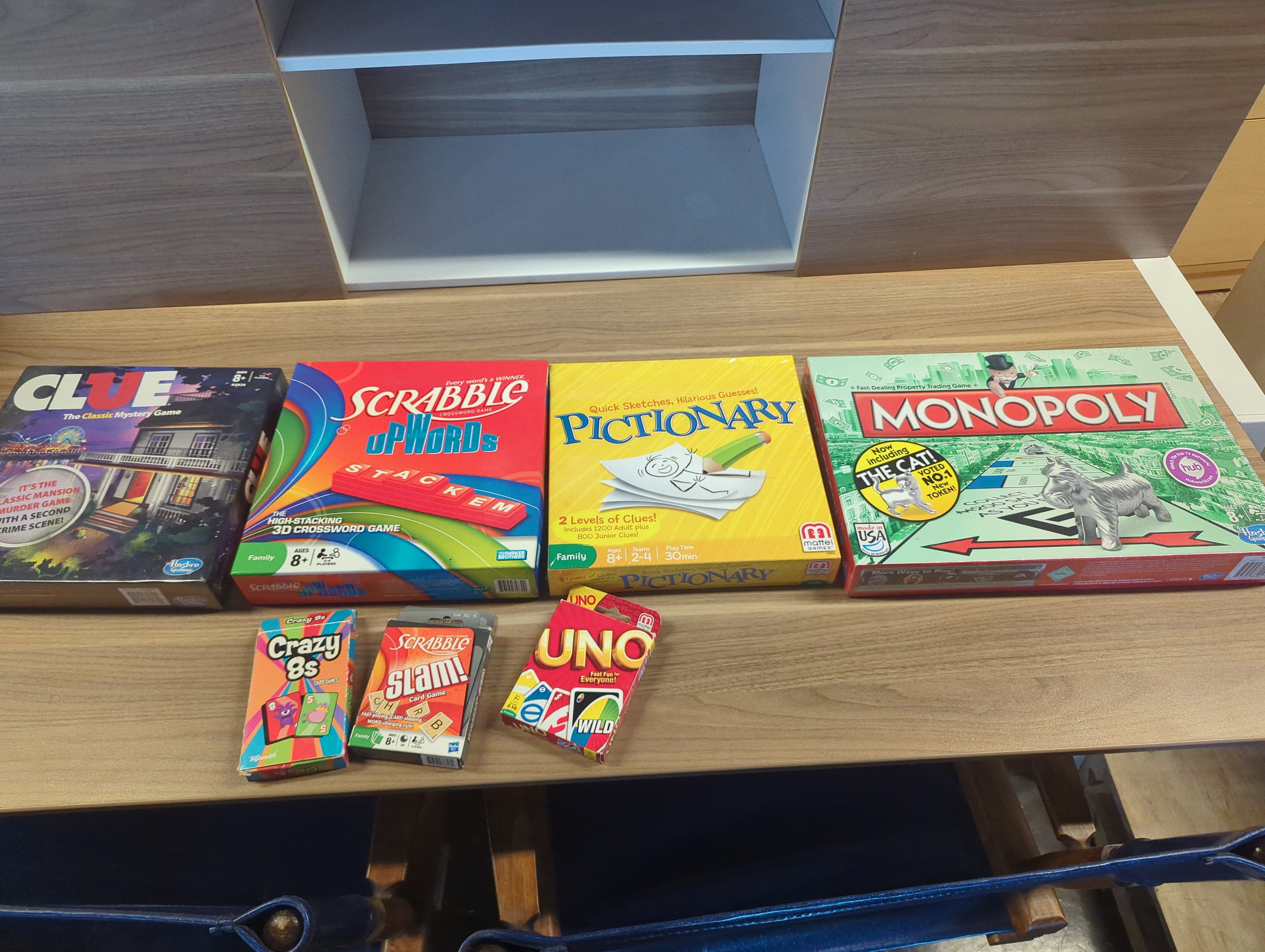 Assorted board games