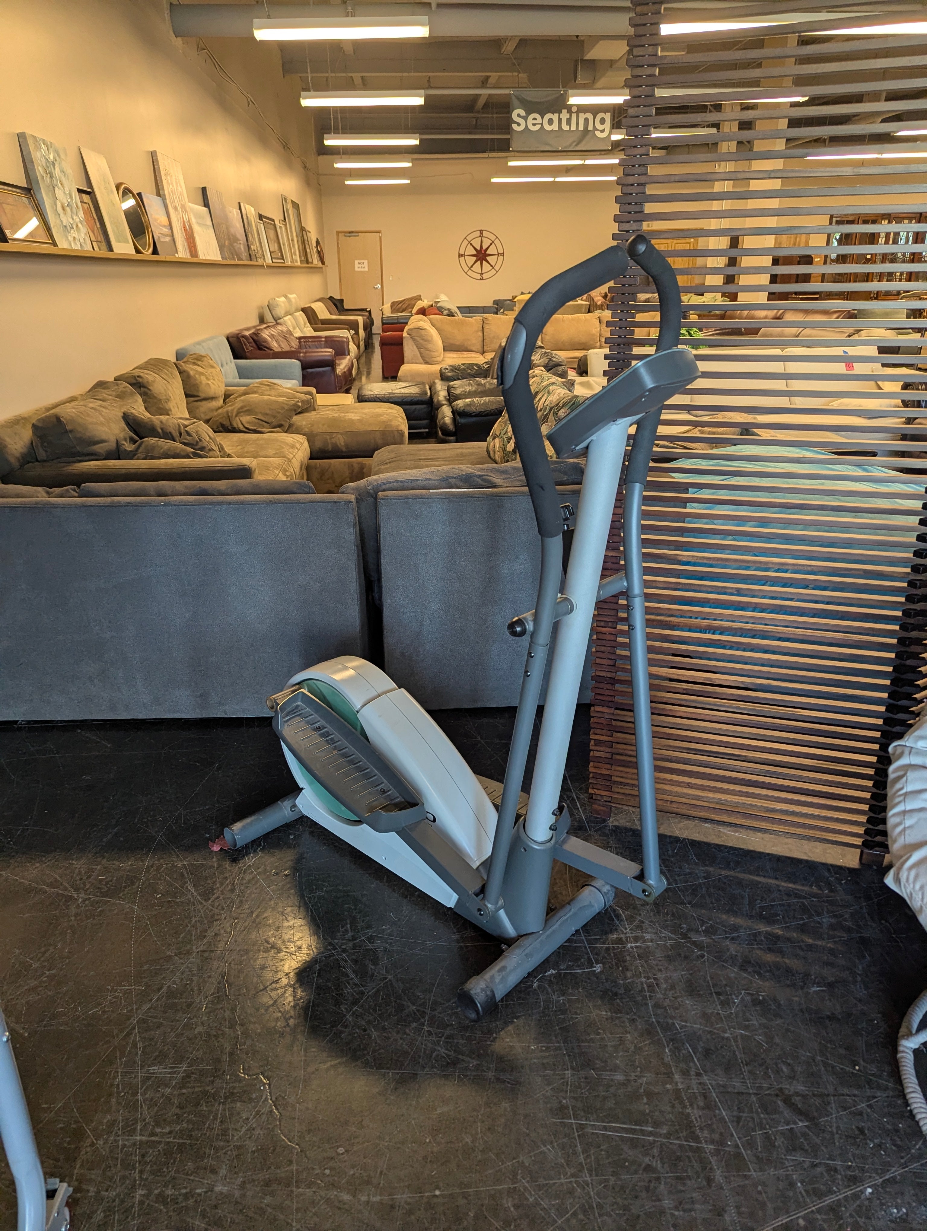 WESLO Compact Elliptical Trainer Fitness Machine