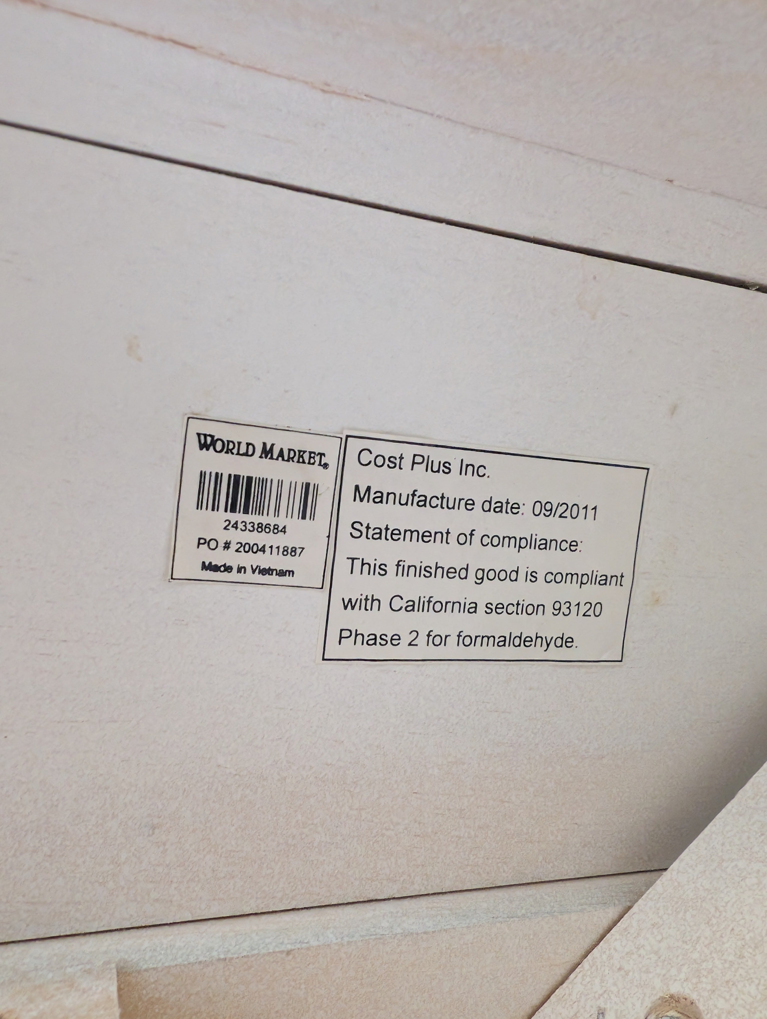 Cost Plus World Market Avignon French Country Dining Table