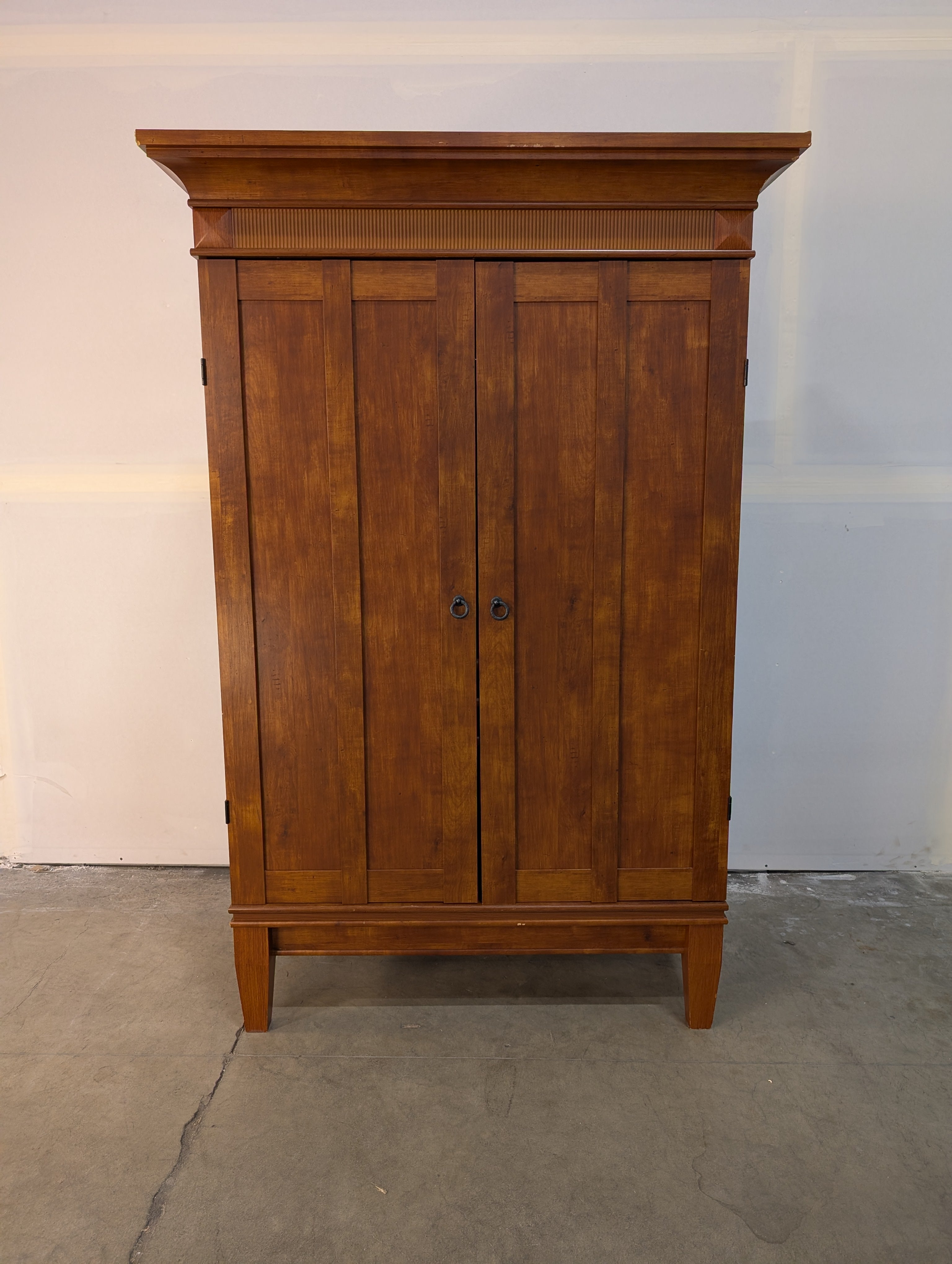 Classic Wood Wardrobe Armoire Storage Cabinet