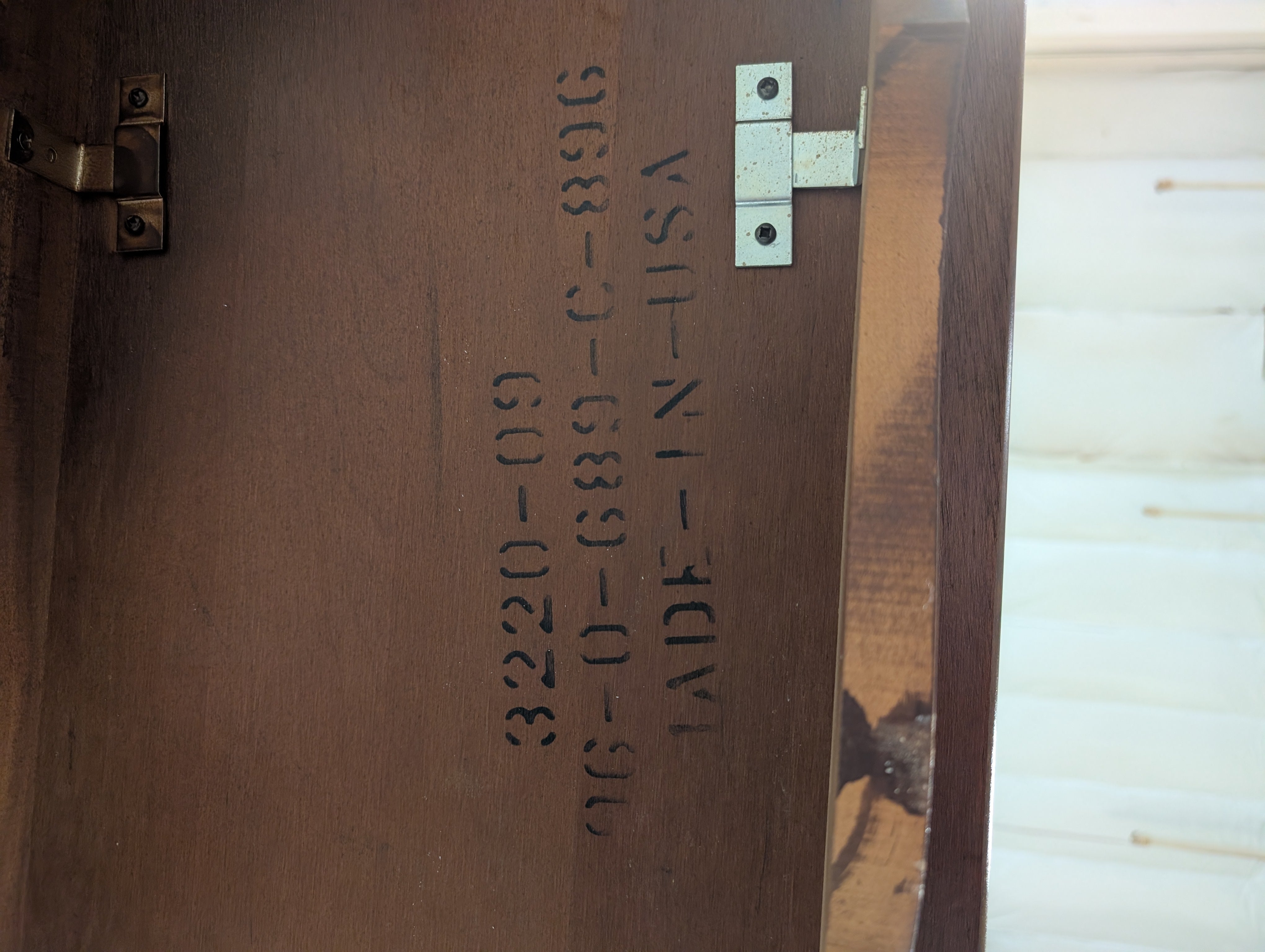 Queen Anne-style Solid Cherry Console Table