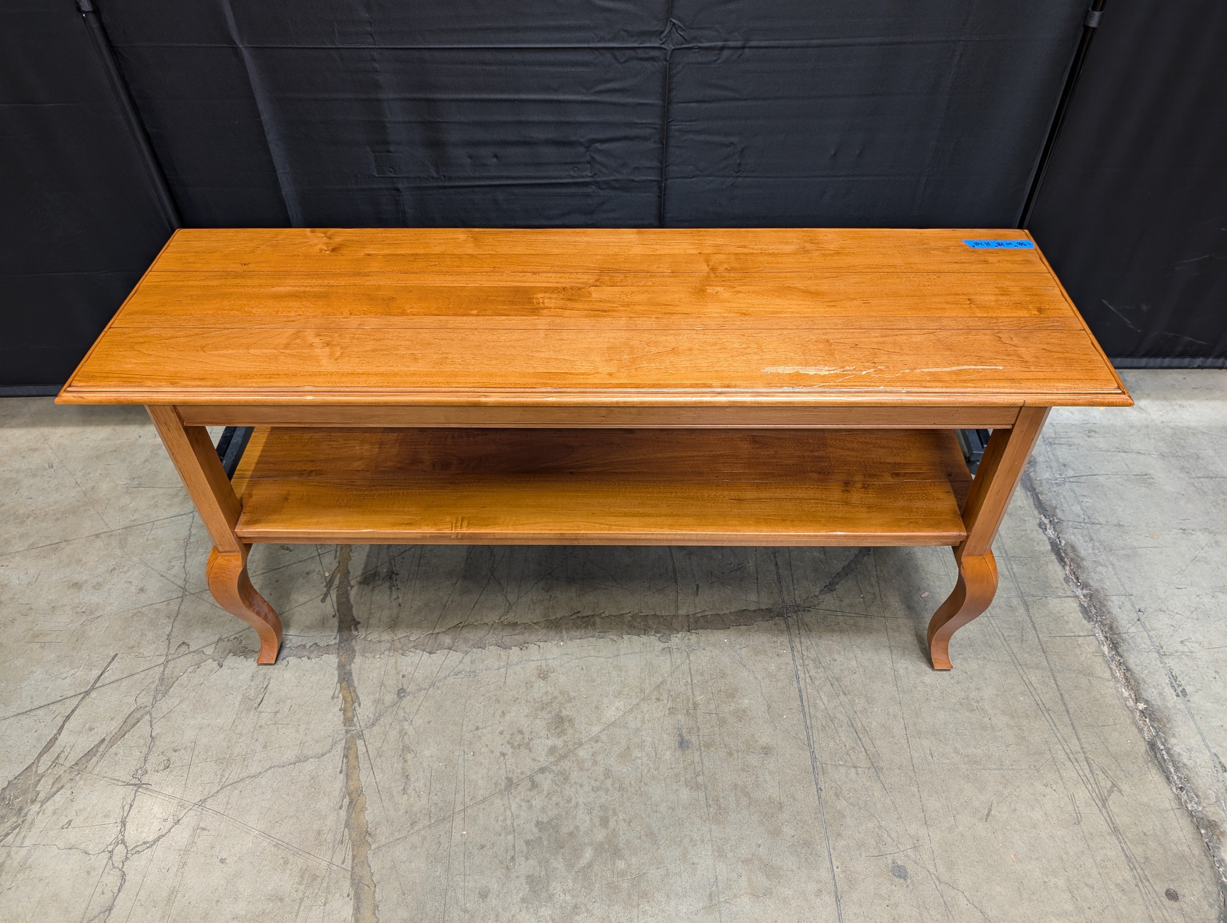 Ethan Allen Legacy Collection Wood Console Table