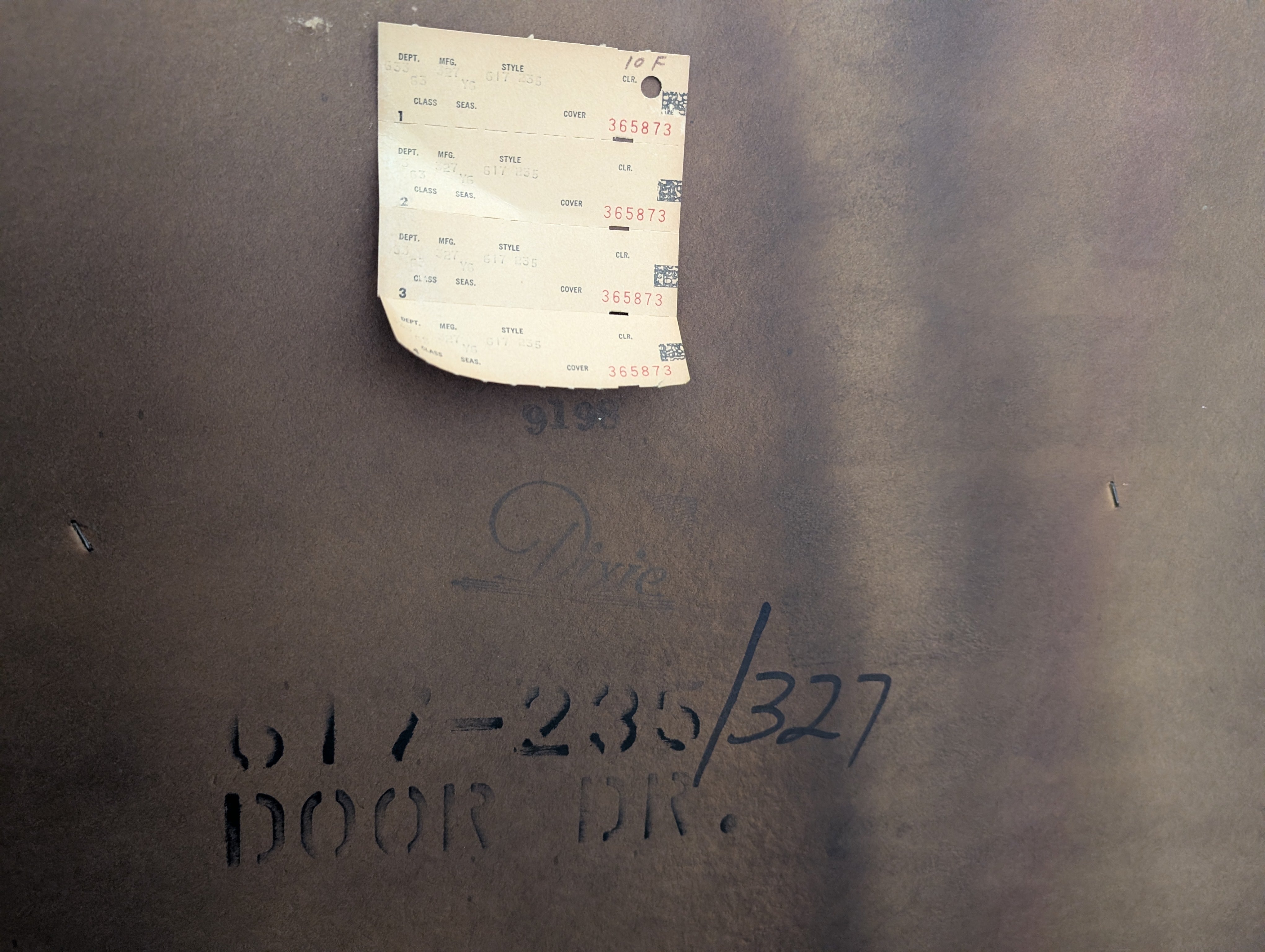 Vintage French Provincial Wood Dixie Dresser