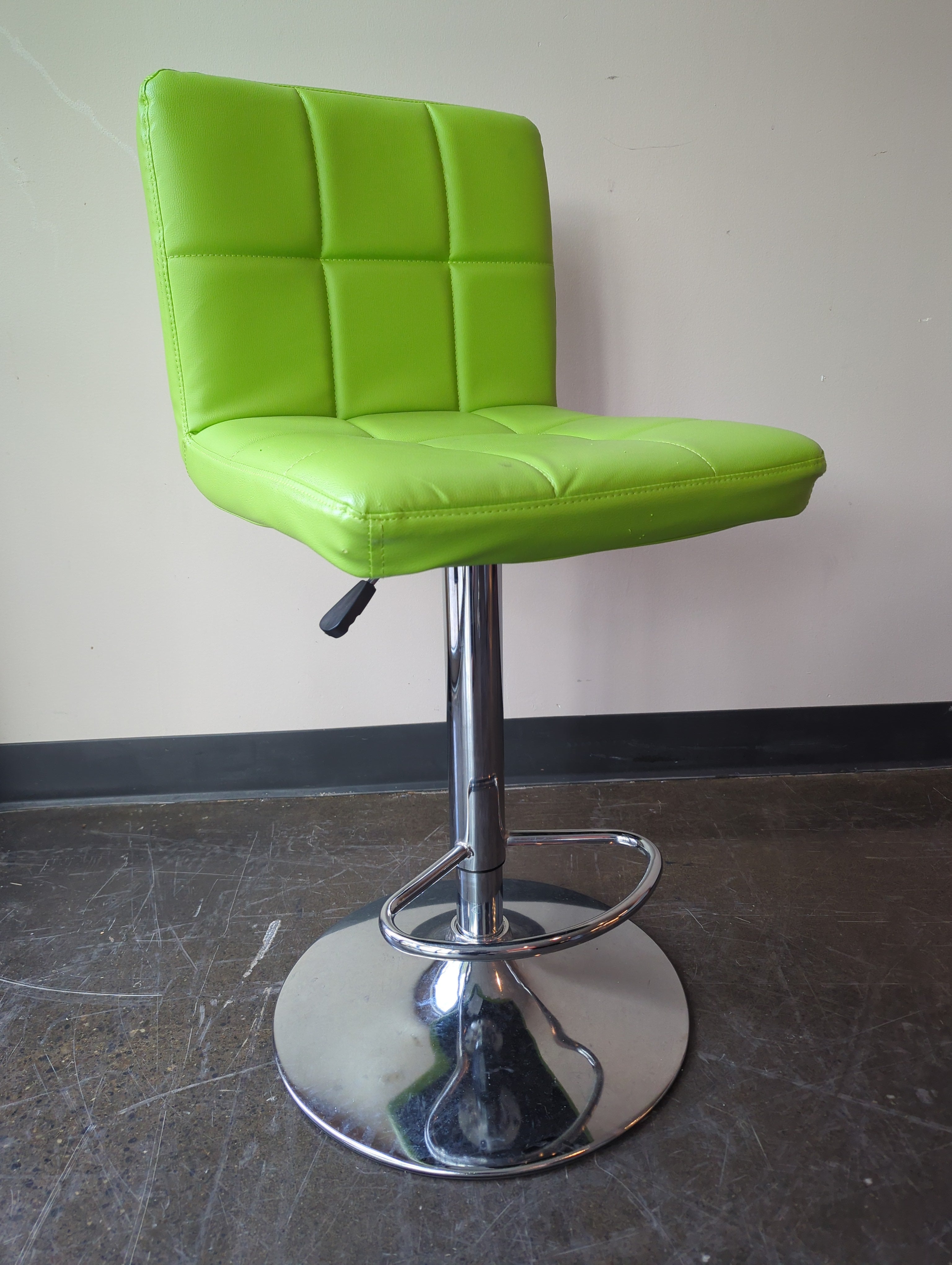 Lime Green Swivel Chair