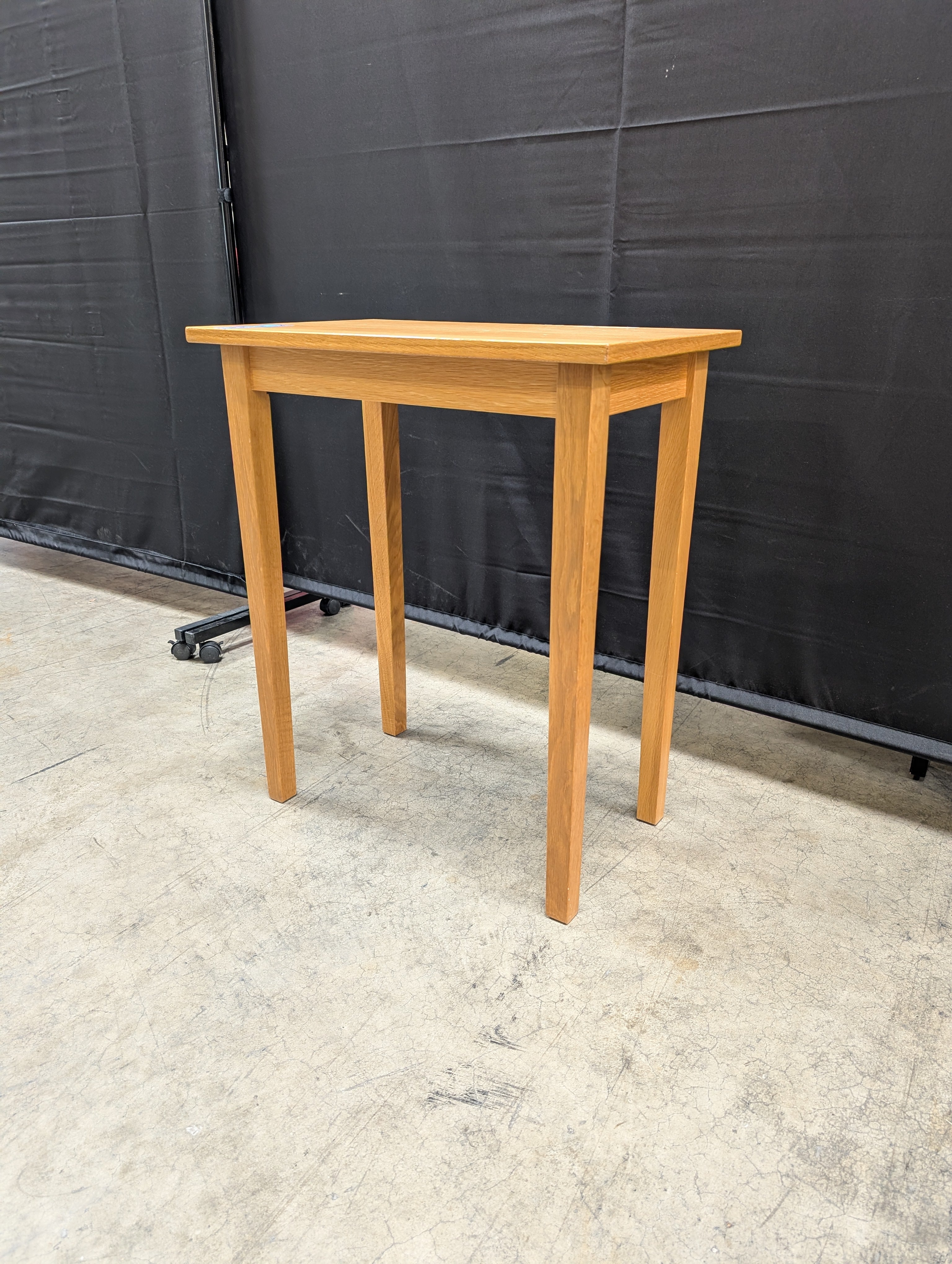 Rectangular Light Wood Accent Table
