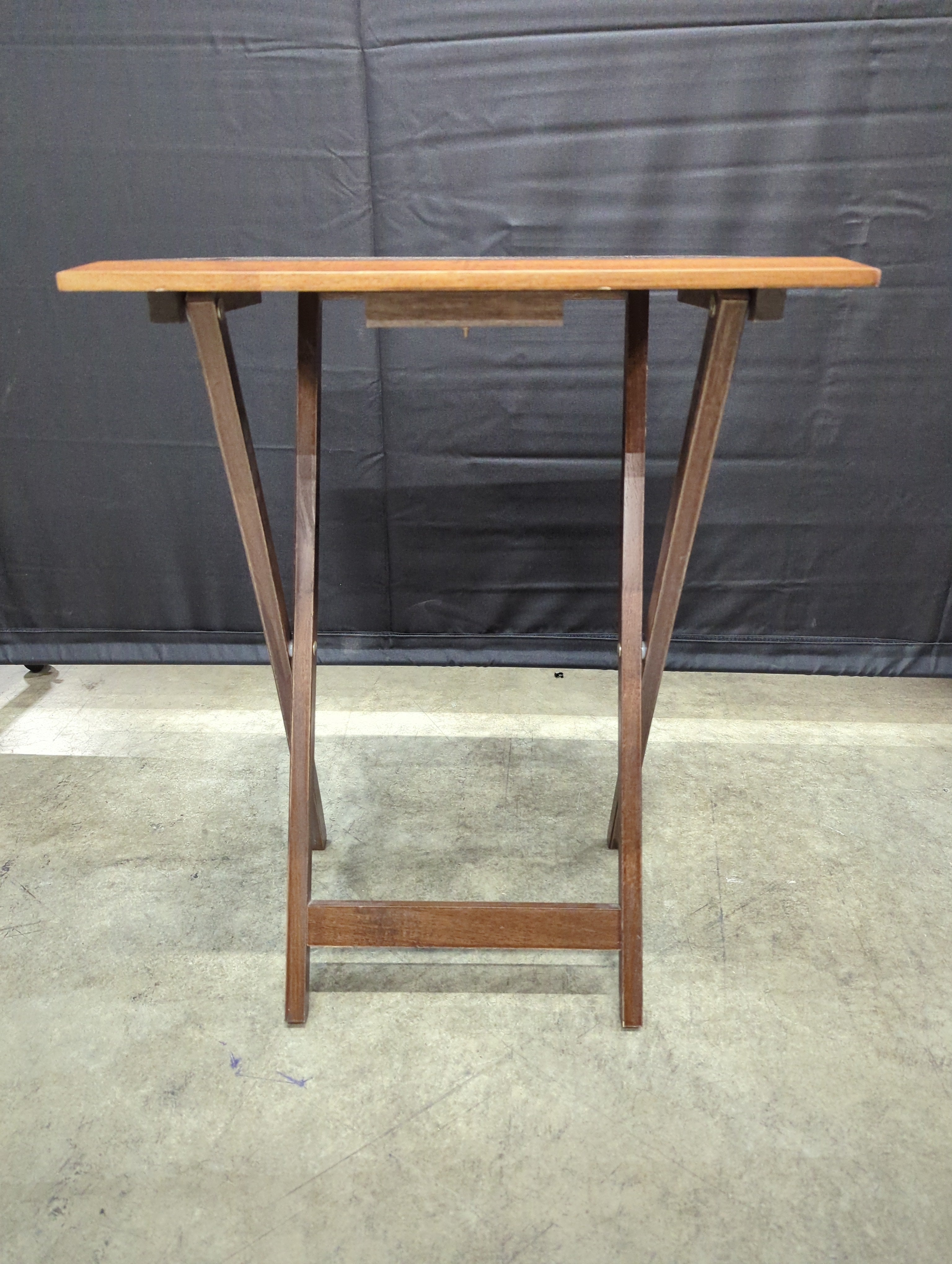 Portable Wood Folding Tray Table