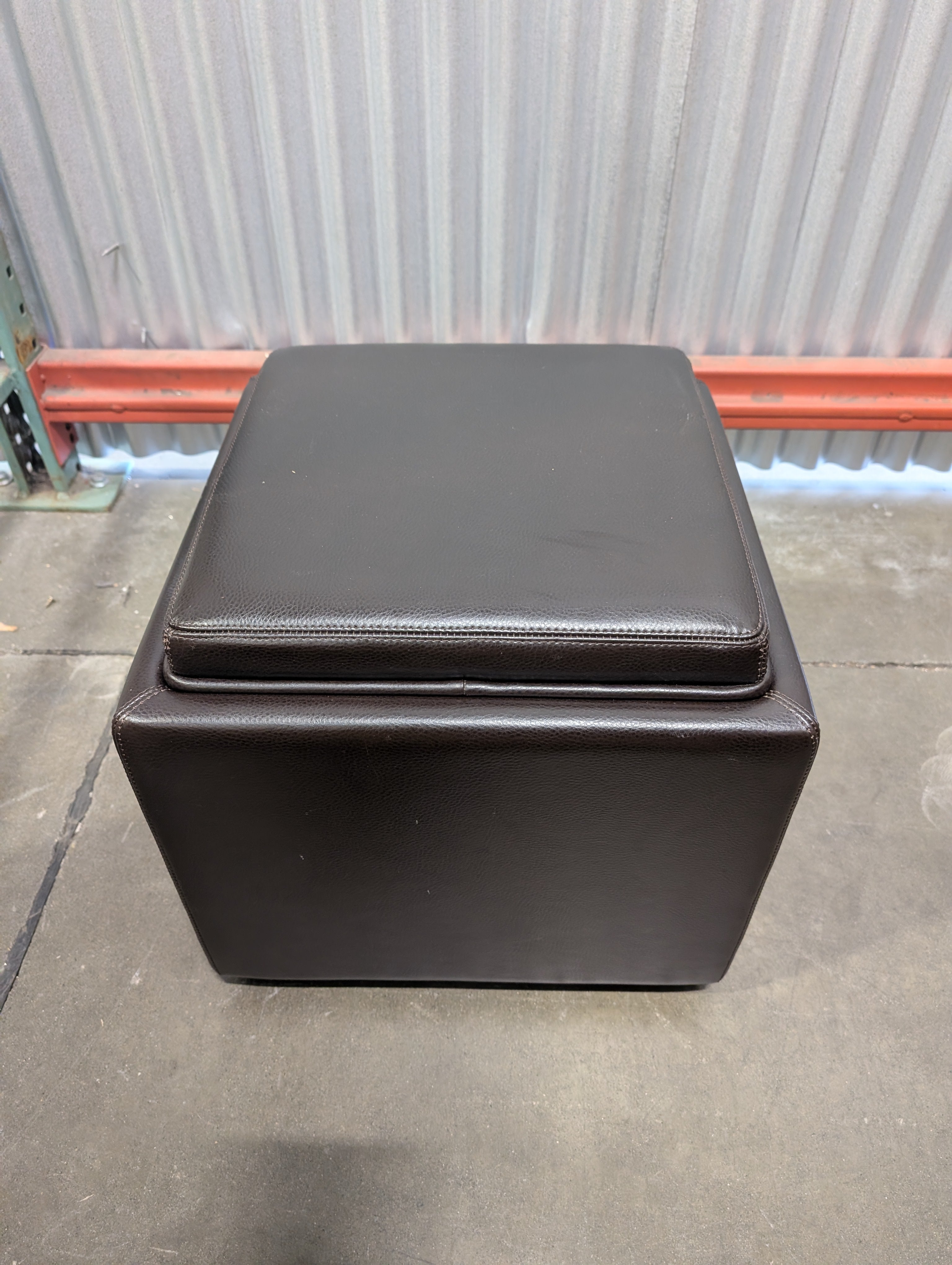 Versatile Upholstered Storage Ottoman