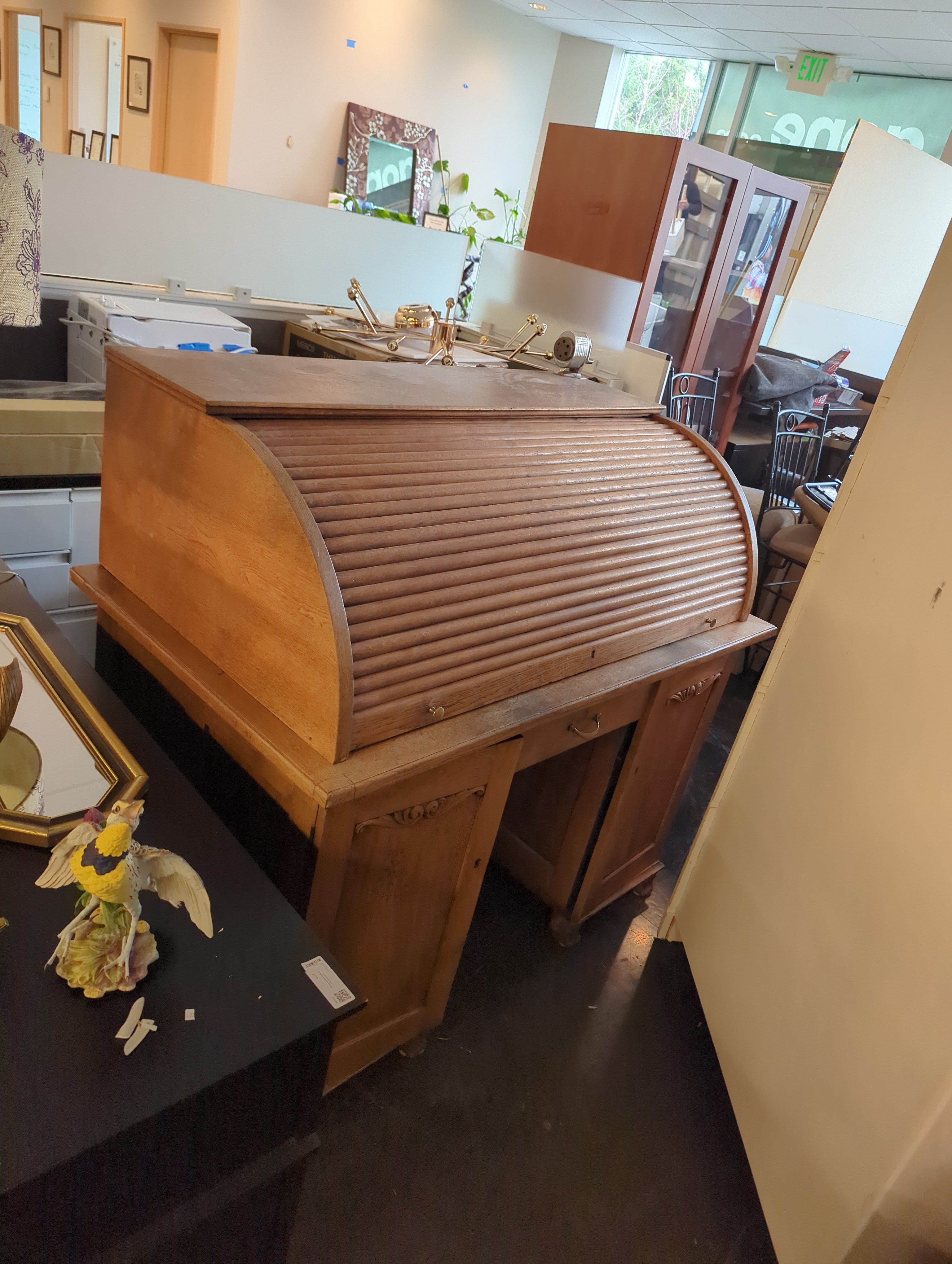 Vintage Rolltop Desk
