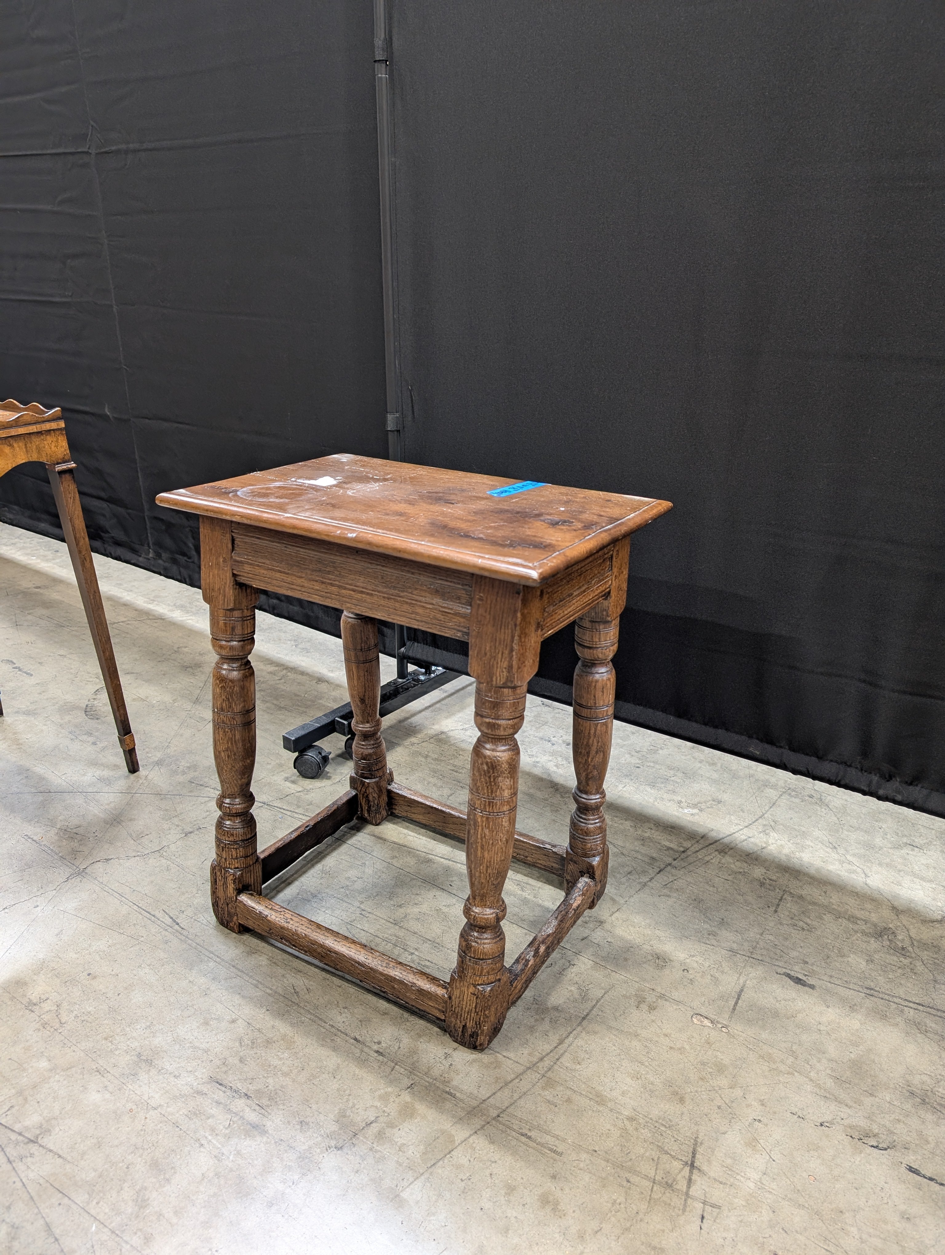 Classic Dark Wood Side Table