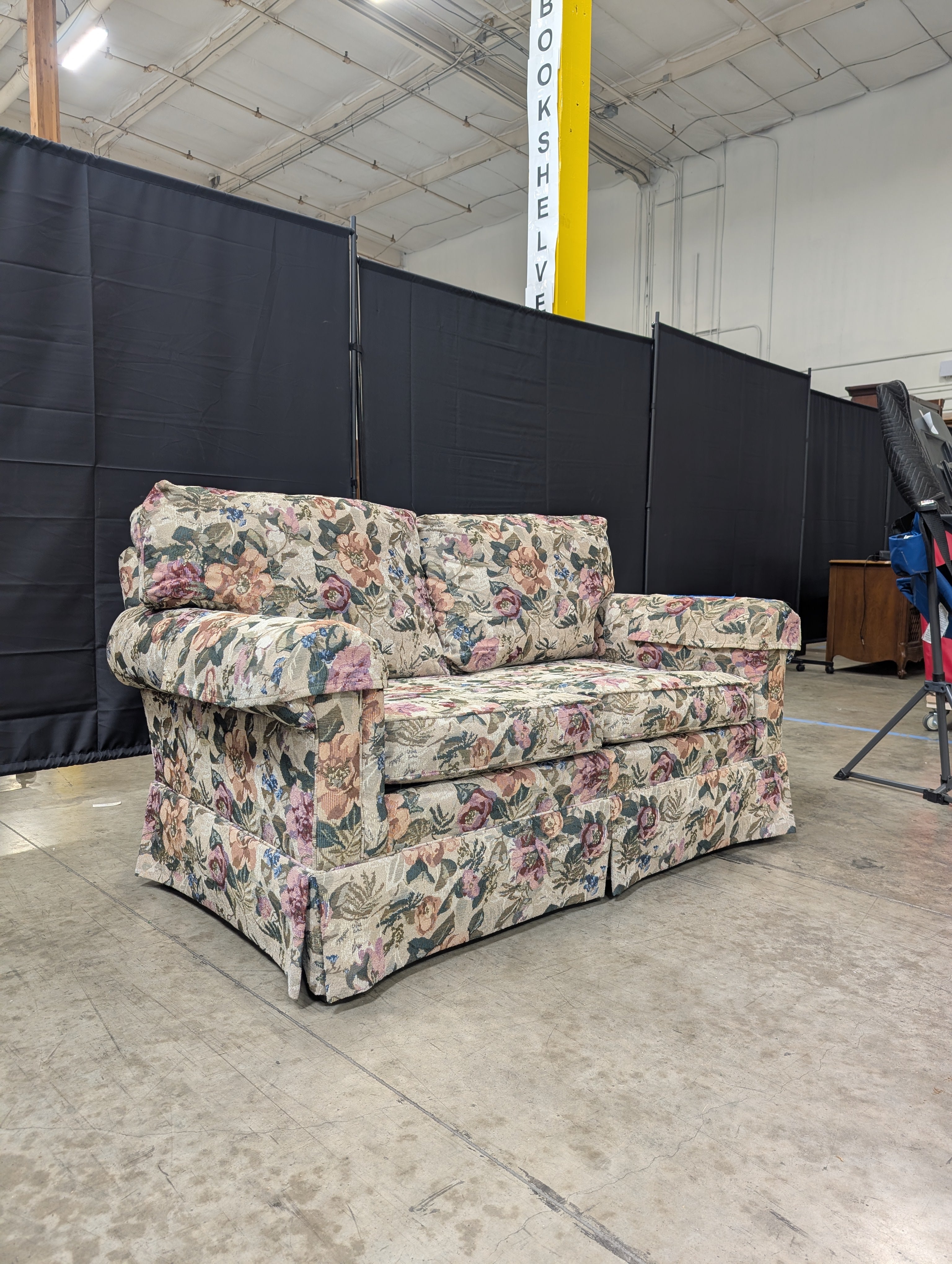 Floral Lane Upholstery co. Two-Seater Sofa
