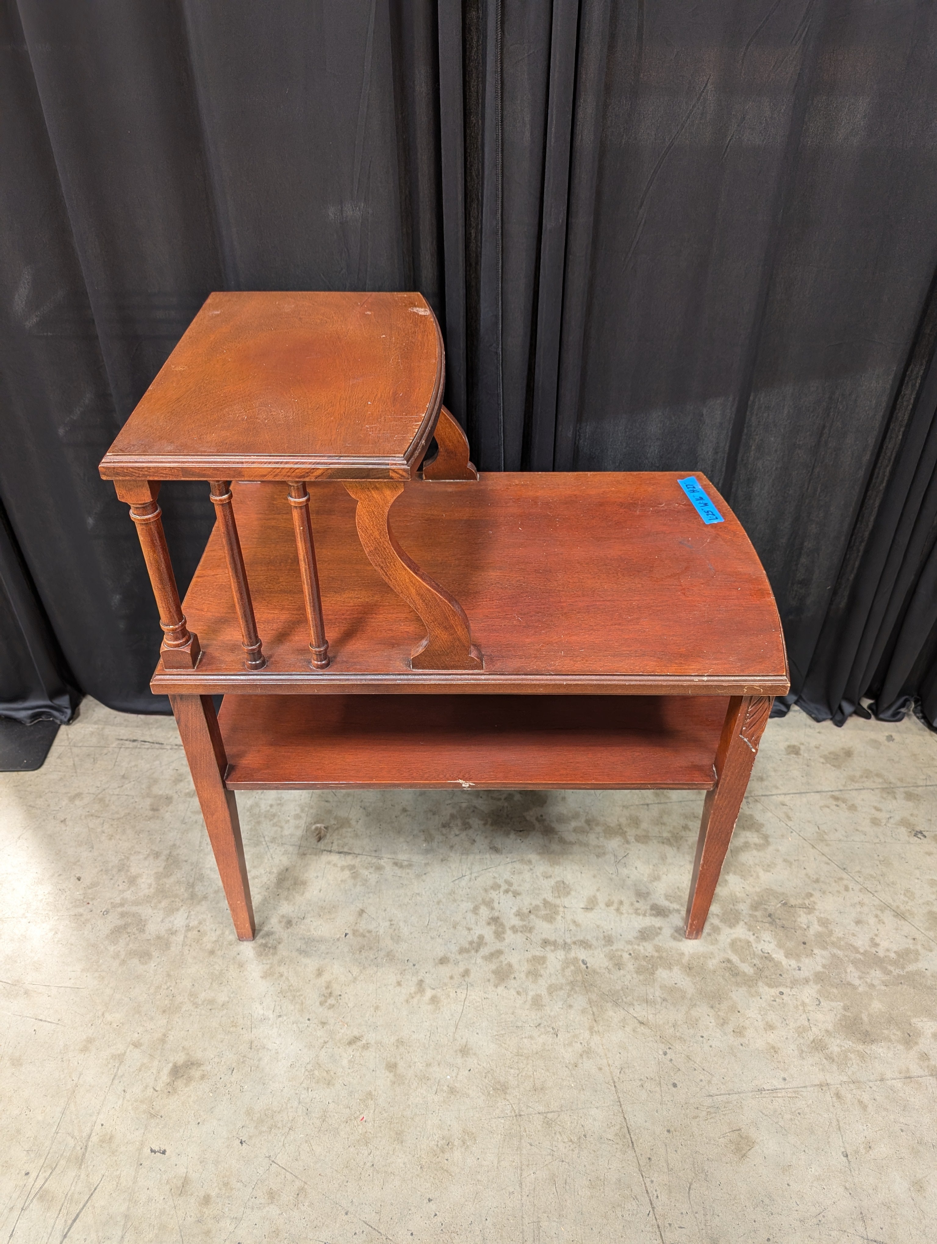 Mersman Vintage Two-Tier Wood End Table
