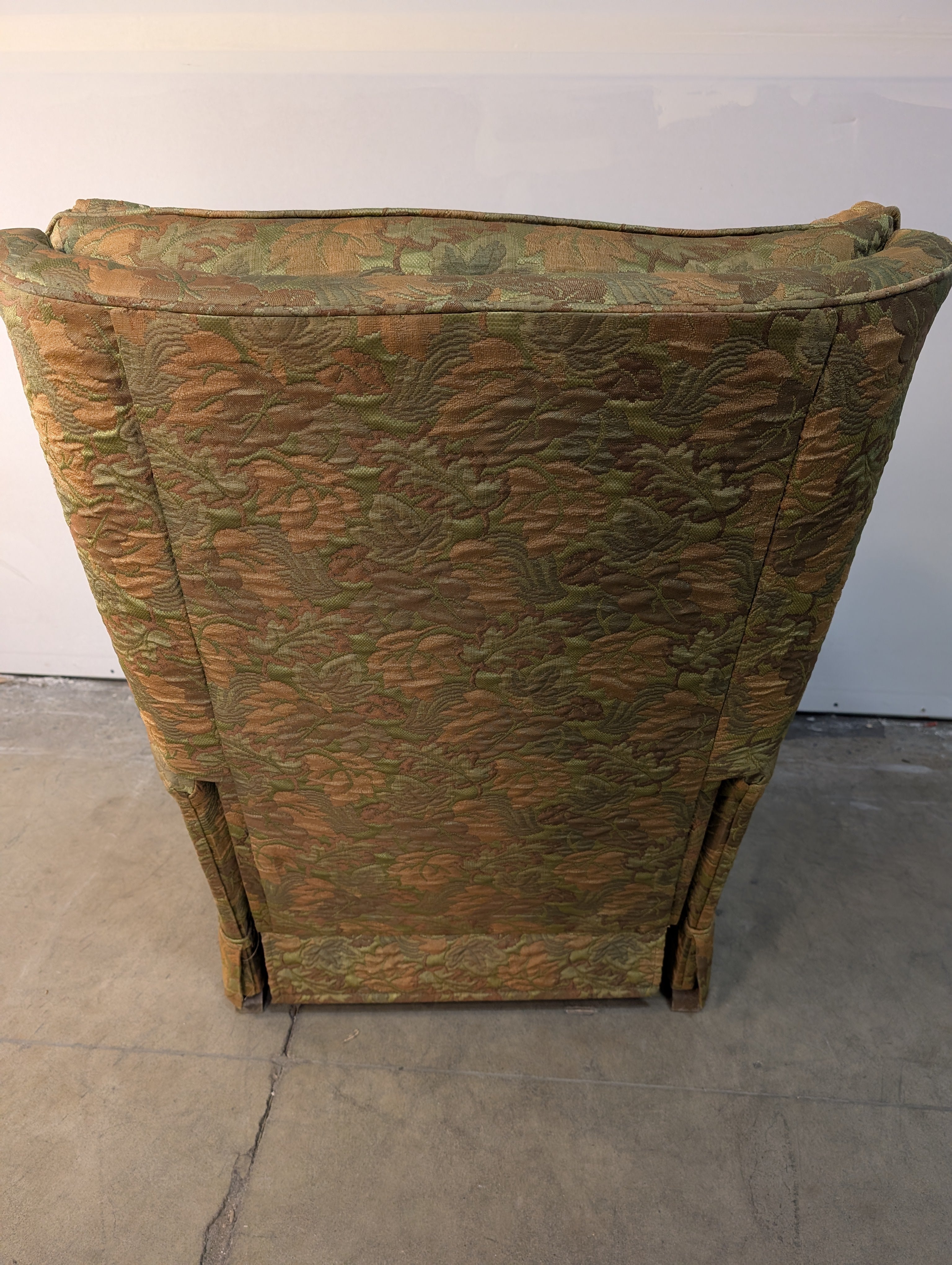 Vintage Floral Pattern Armchair