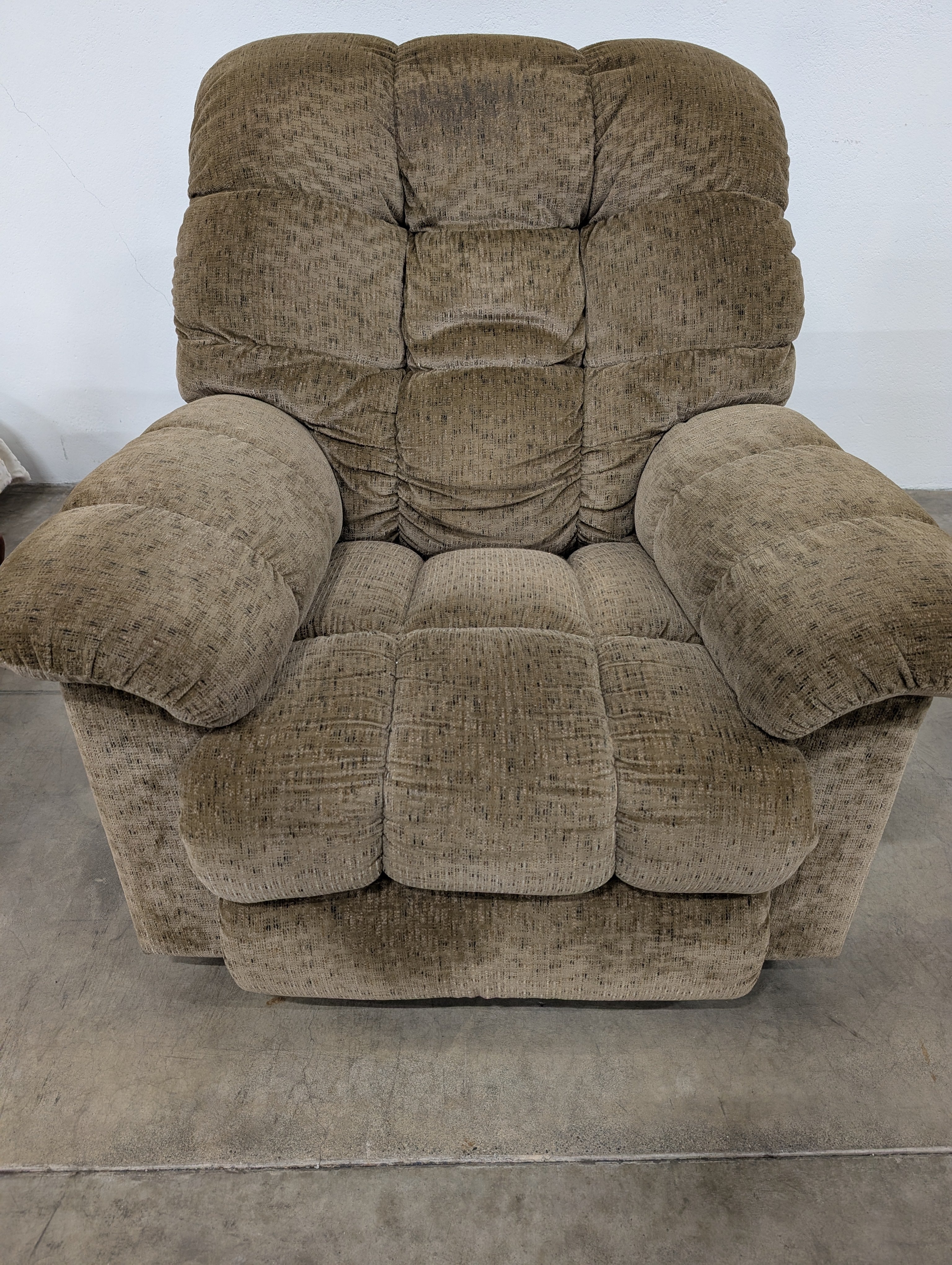 Plush Brown LaZboy Recliner Armchair