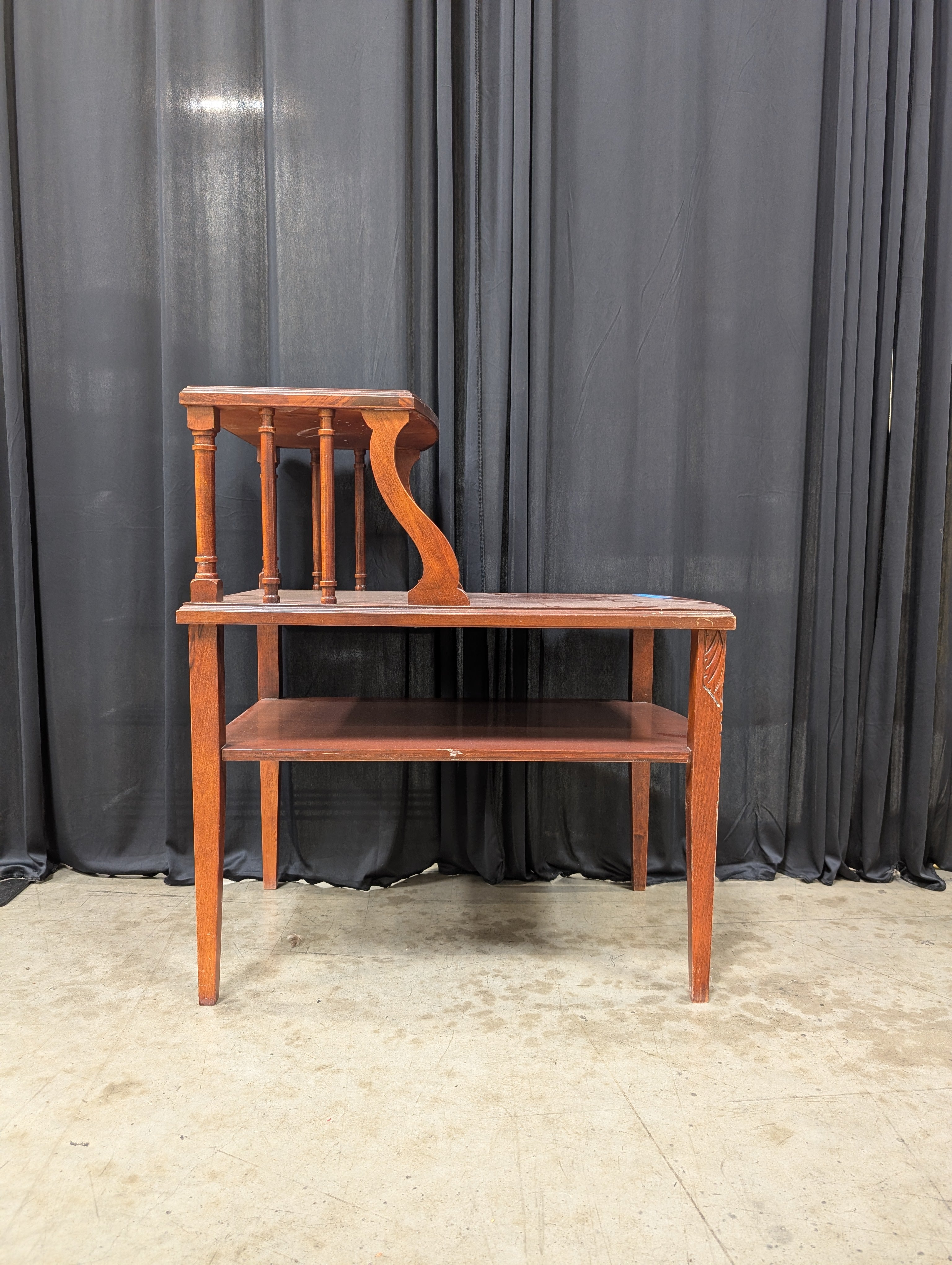 Mersman Vintage Two-Tier Wood End Table