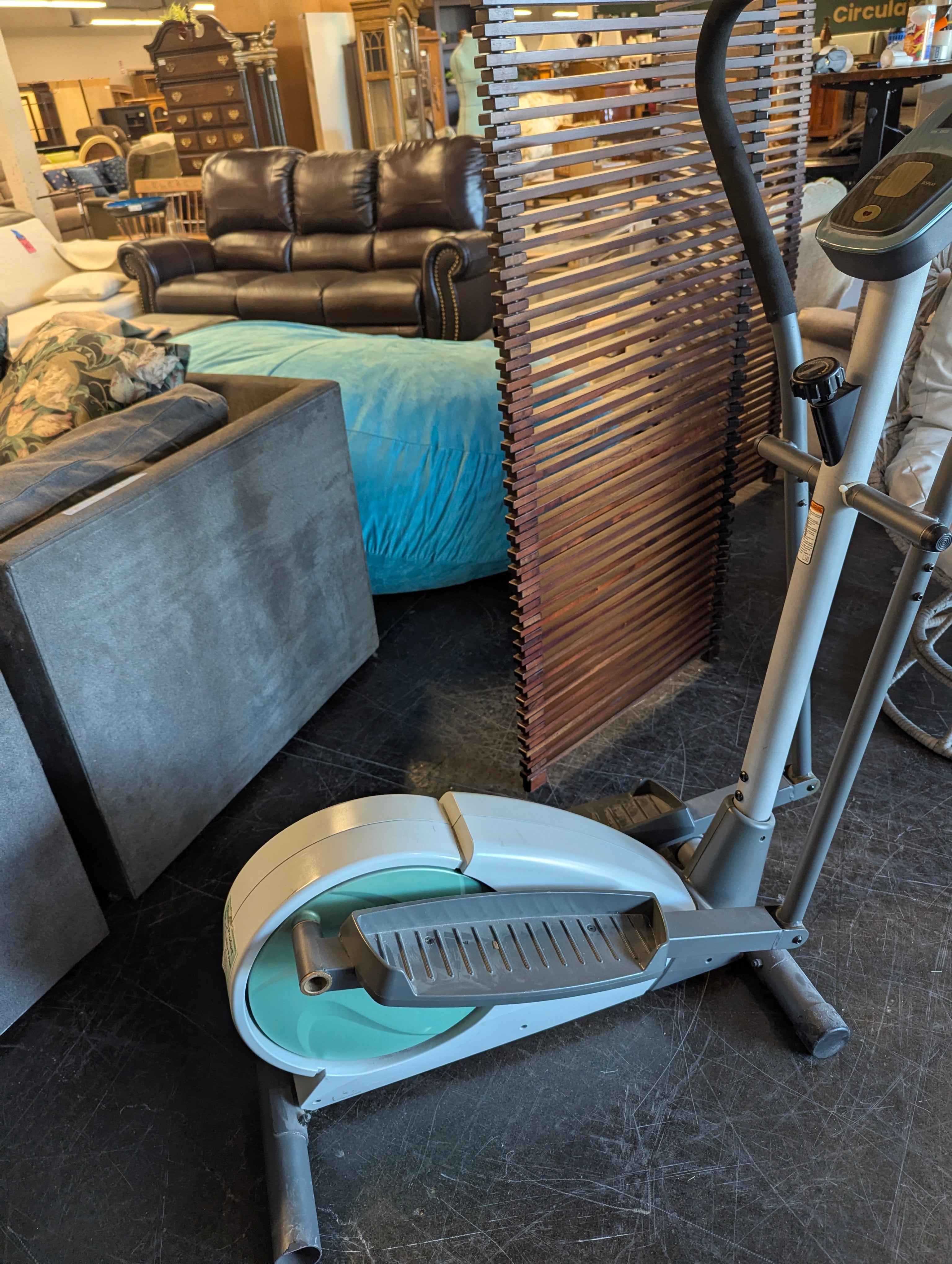 WESLO Compact Elliptical Trainer Fitness Machine