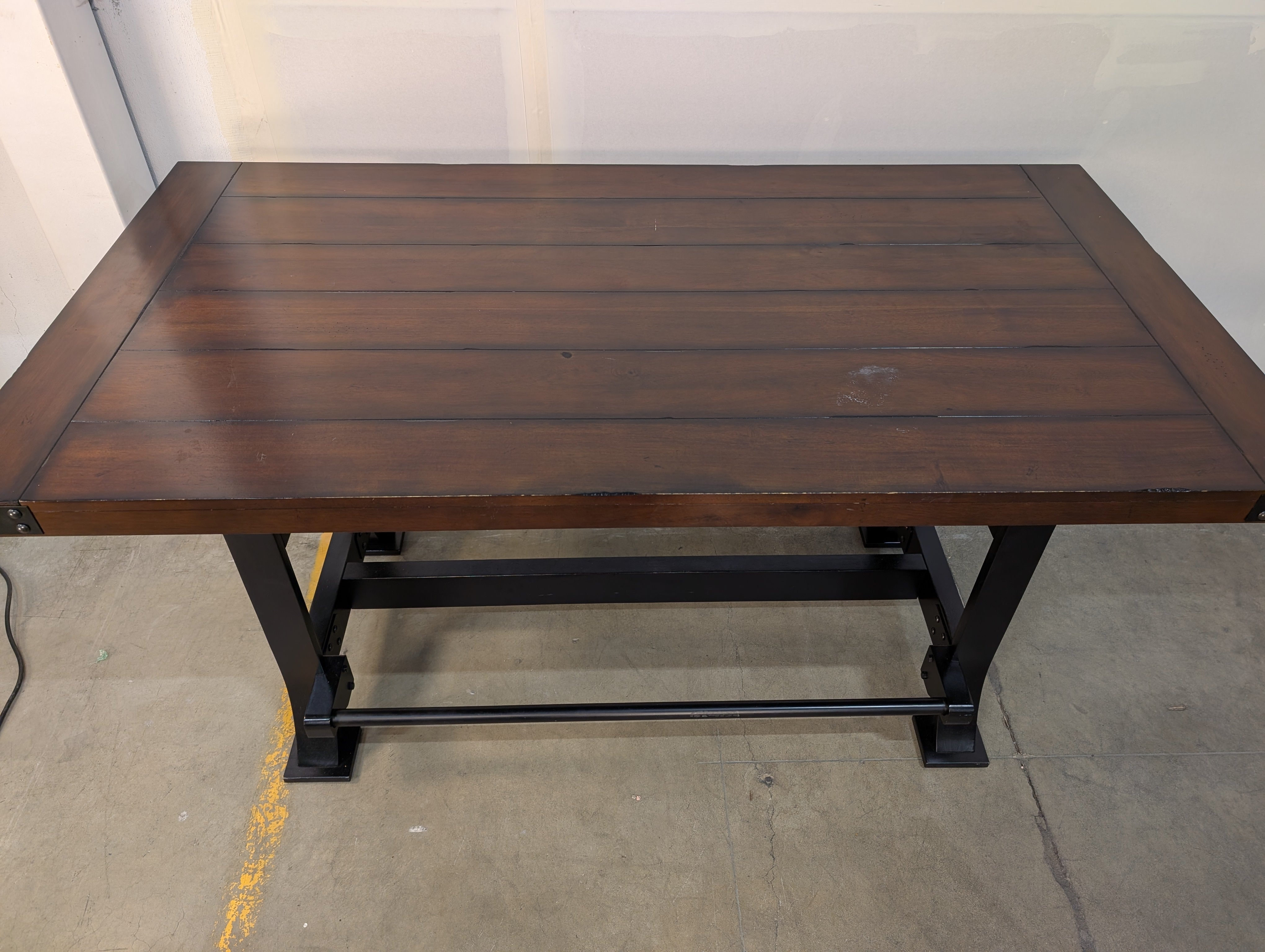 Industrial Style Counter-Height Dining Table