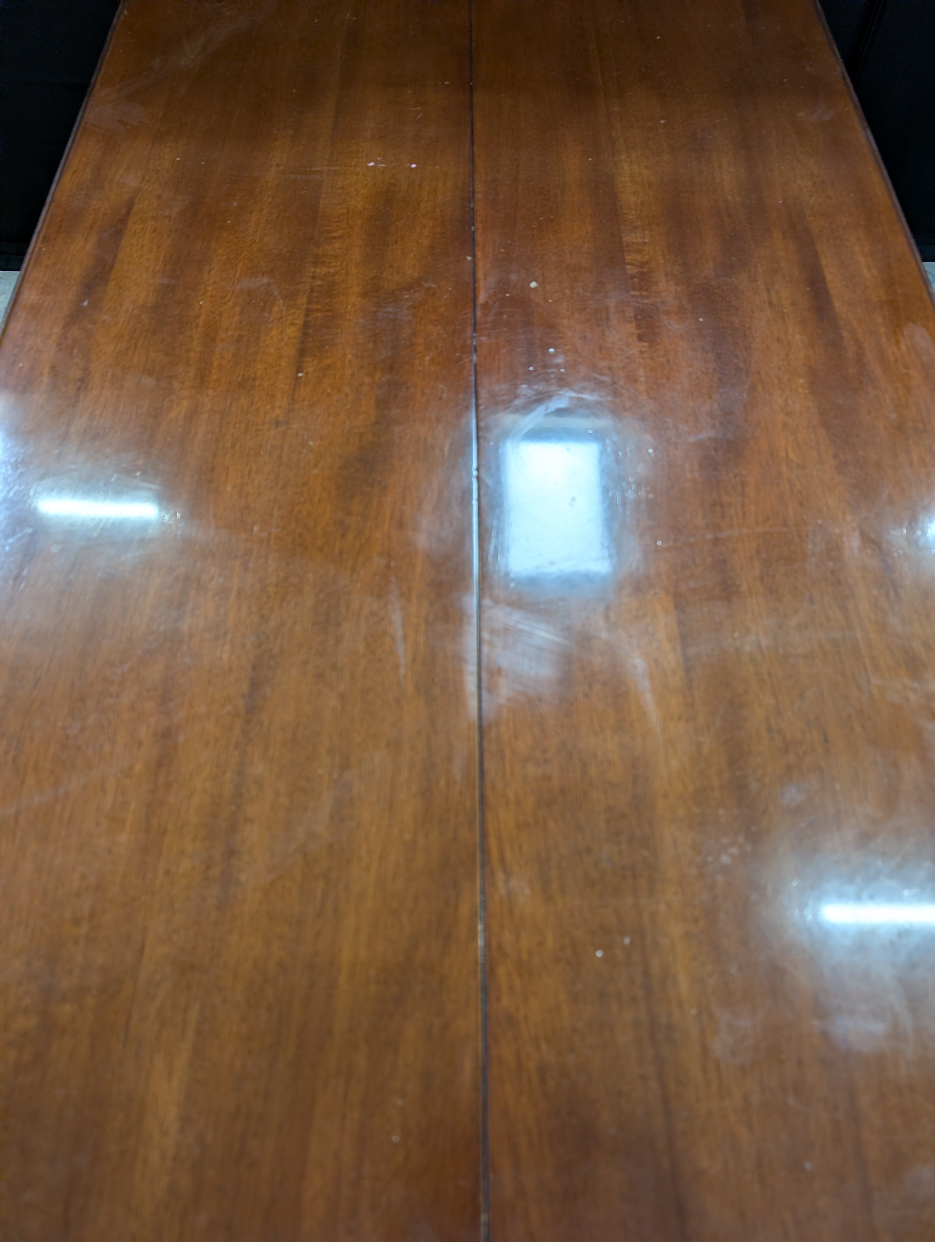 Classic Brown Wood Drop-Leaf Dining Table