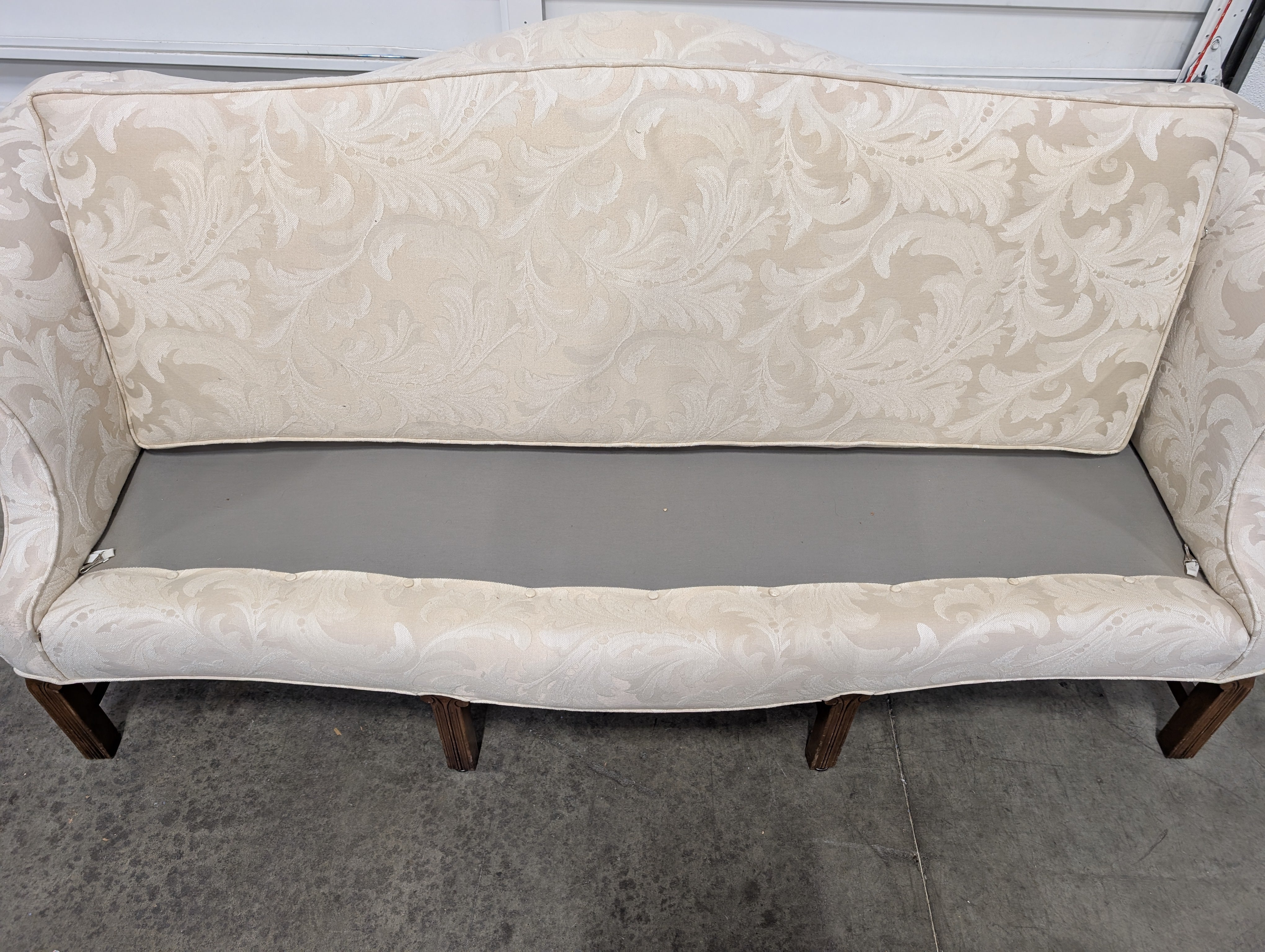 Decorative Scroll Upholstered Sofa Daybed