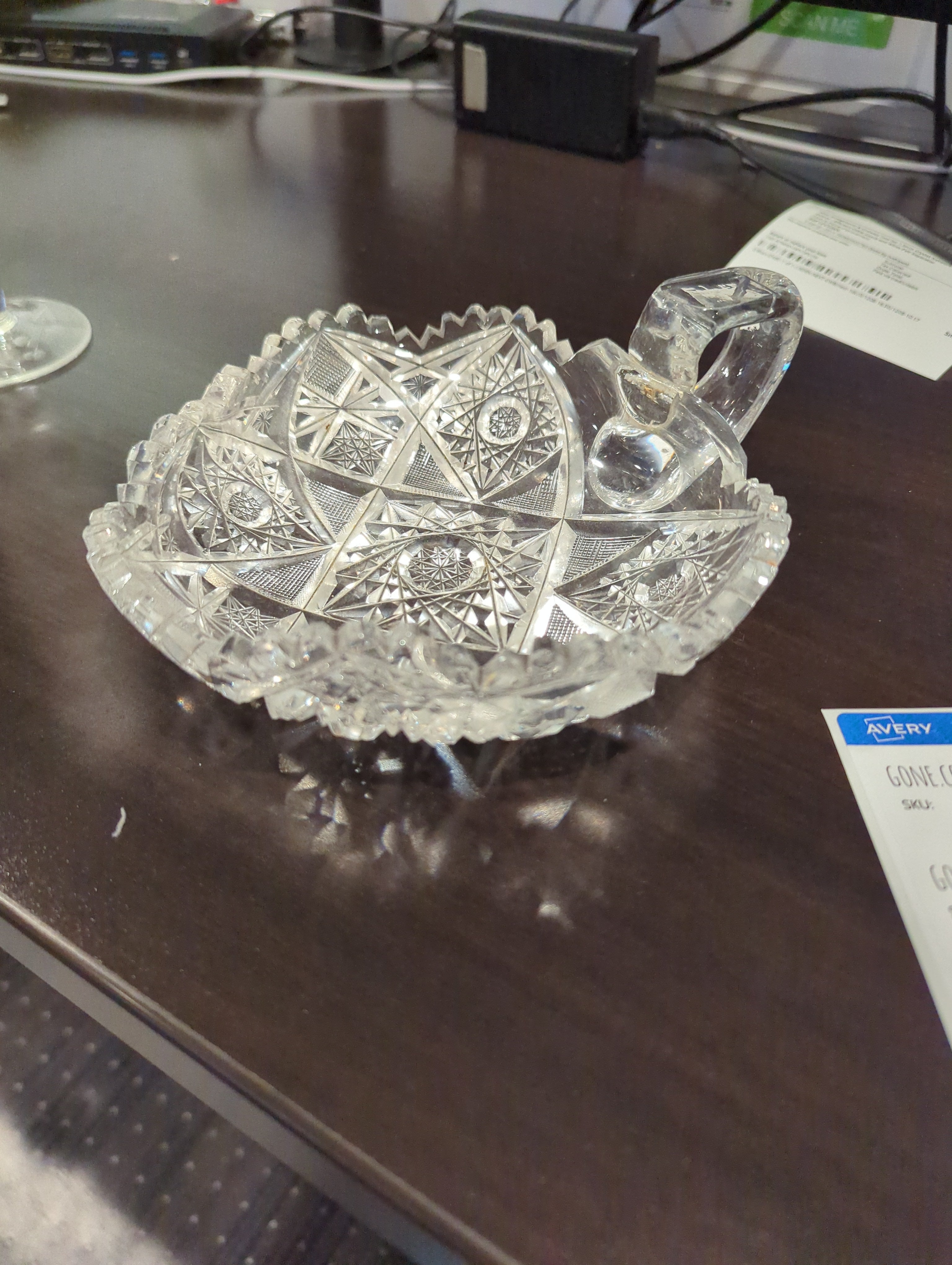 Crystal Glass Candy Dish