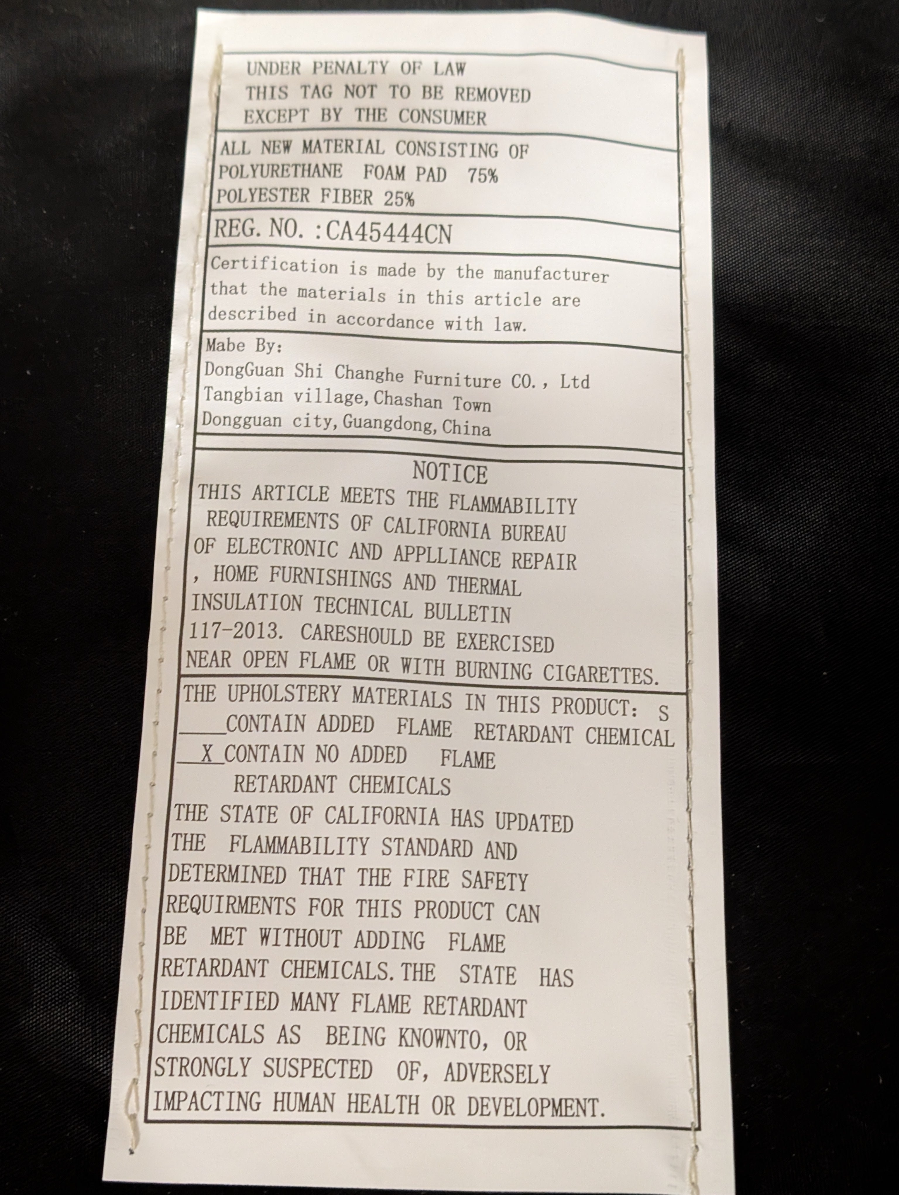 Vibrant Red and Black Three seater with Tufted Accents