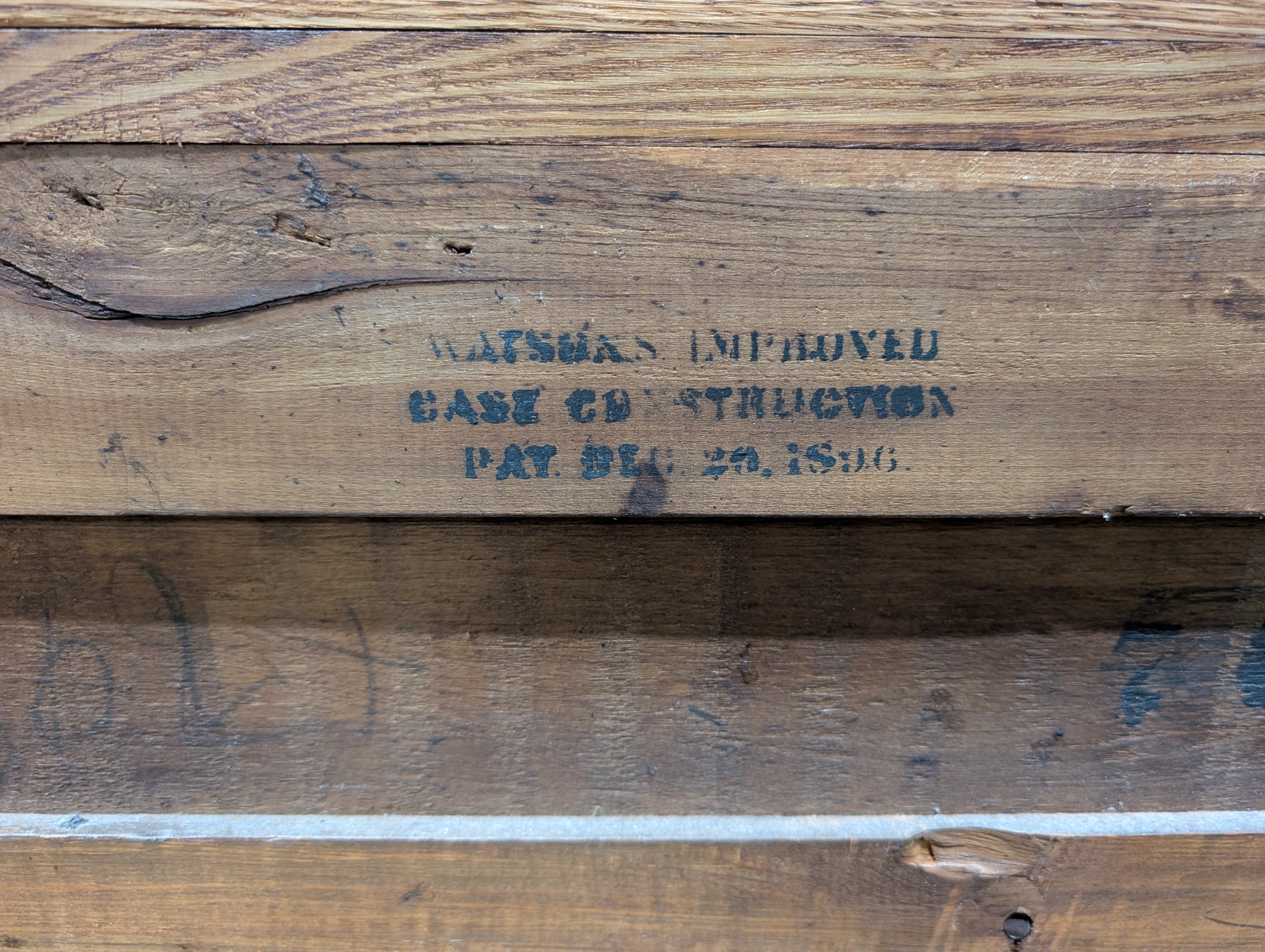 Antique Oak Vanity No Mirror