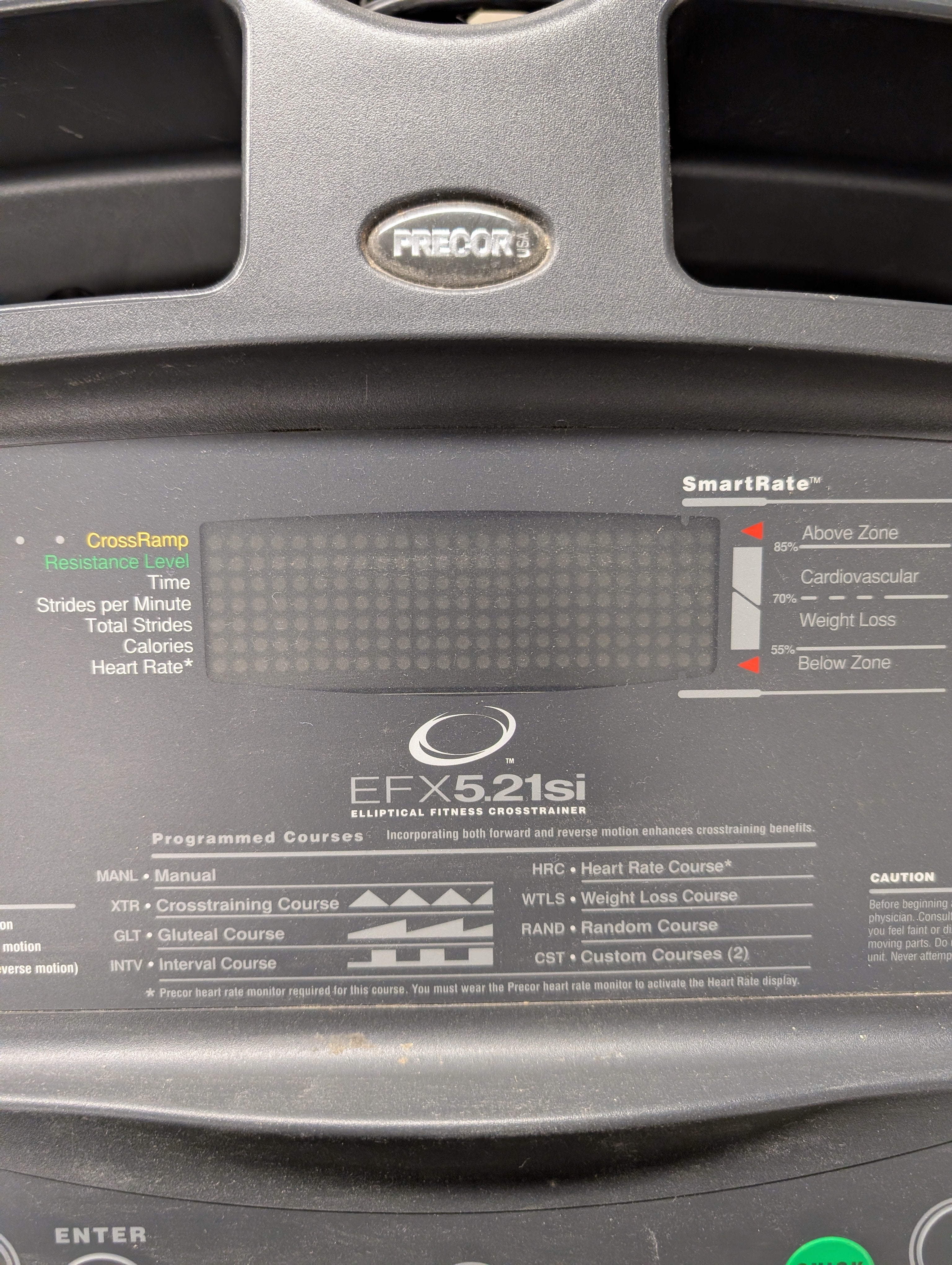 Precore EFX 5.21si Elliptical Trainer Machine